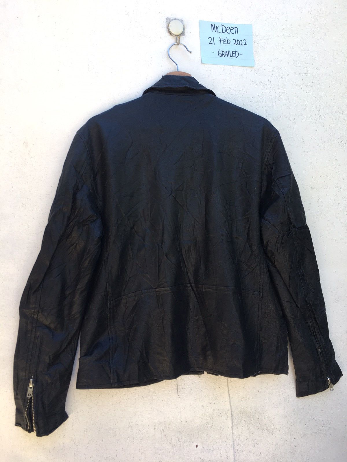 Japanese Brand Rare Japanese Brand Spinns Leather Jacket Size US L / EU 52-54 / 3 - 14 Thumbnail