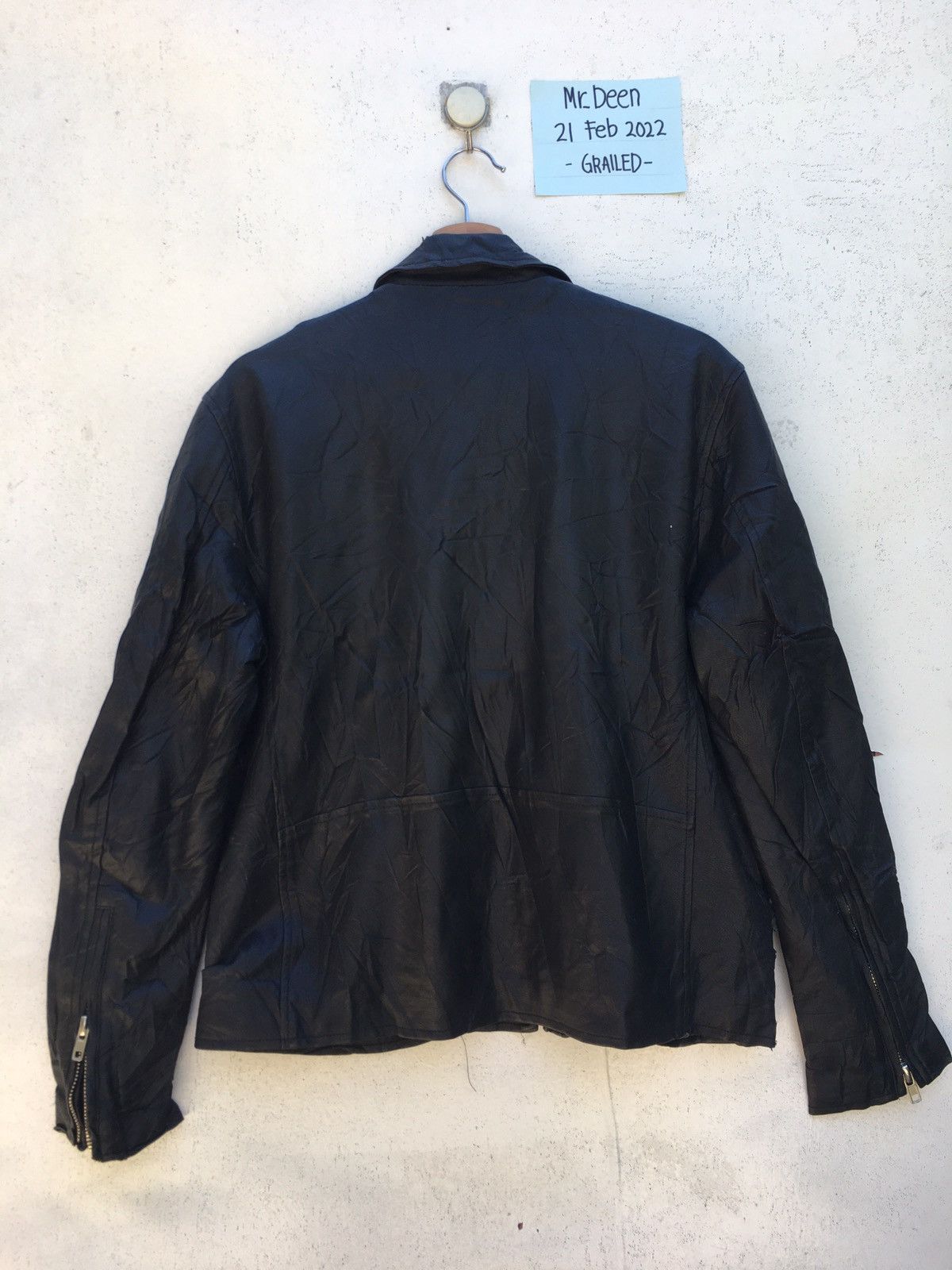Japanese Brand Rare Japanese Brand Spinns Leather Jacket Size US L / EU 52-54 / 3 - 13 Thumbnail