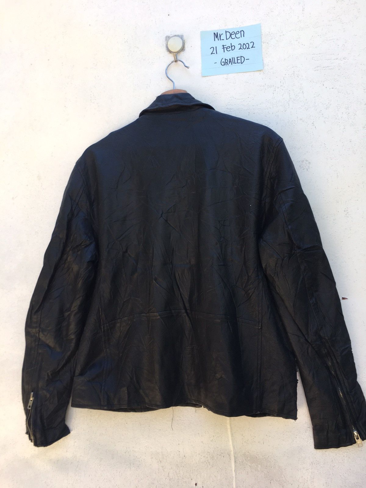 Japanese Brand Rare Japanese Brand Spinns Leather Jacket Size US L / EU 52-54 / 3 - 15 Thumbnail