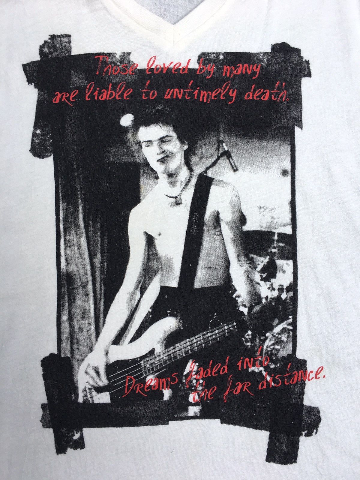 Band Tees Rare Vintage Roberta Bayley x PPFM Sid Vicious Tshirt Size US M / EU 48-50 / 2 - 6 Thumbnail