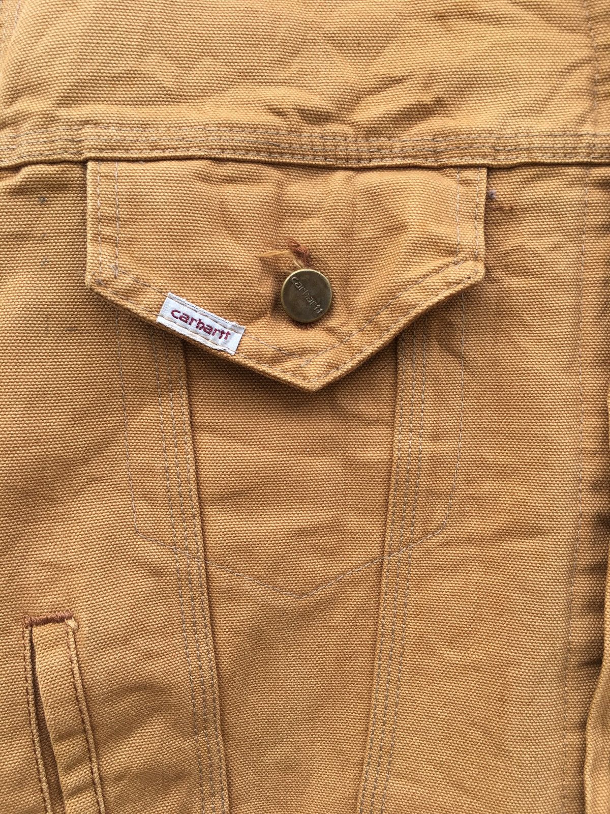 Carhartt Rare Vintage 90s Carhartt Cotton Wool Lined Jacket Size US M / EU 48-50 / 2 - 8 Thumbnail