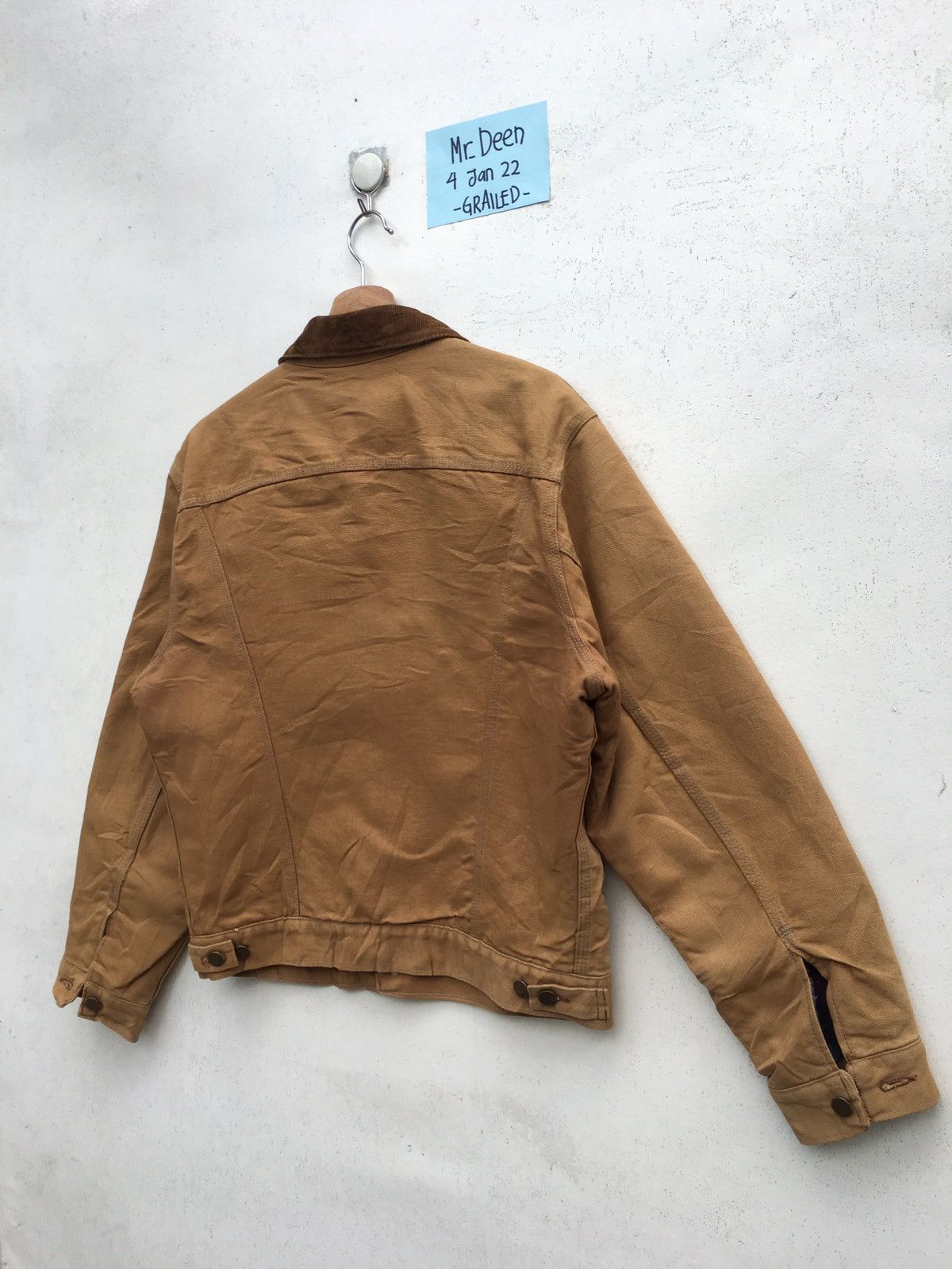 Carhartt Rare Vintage 90s Carhartt Cotton Wool Lined Jacket Size US M / EU 48-50 / 2 - 17 Thumbnail
