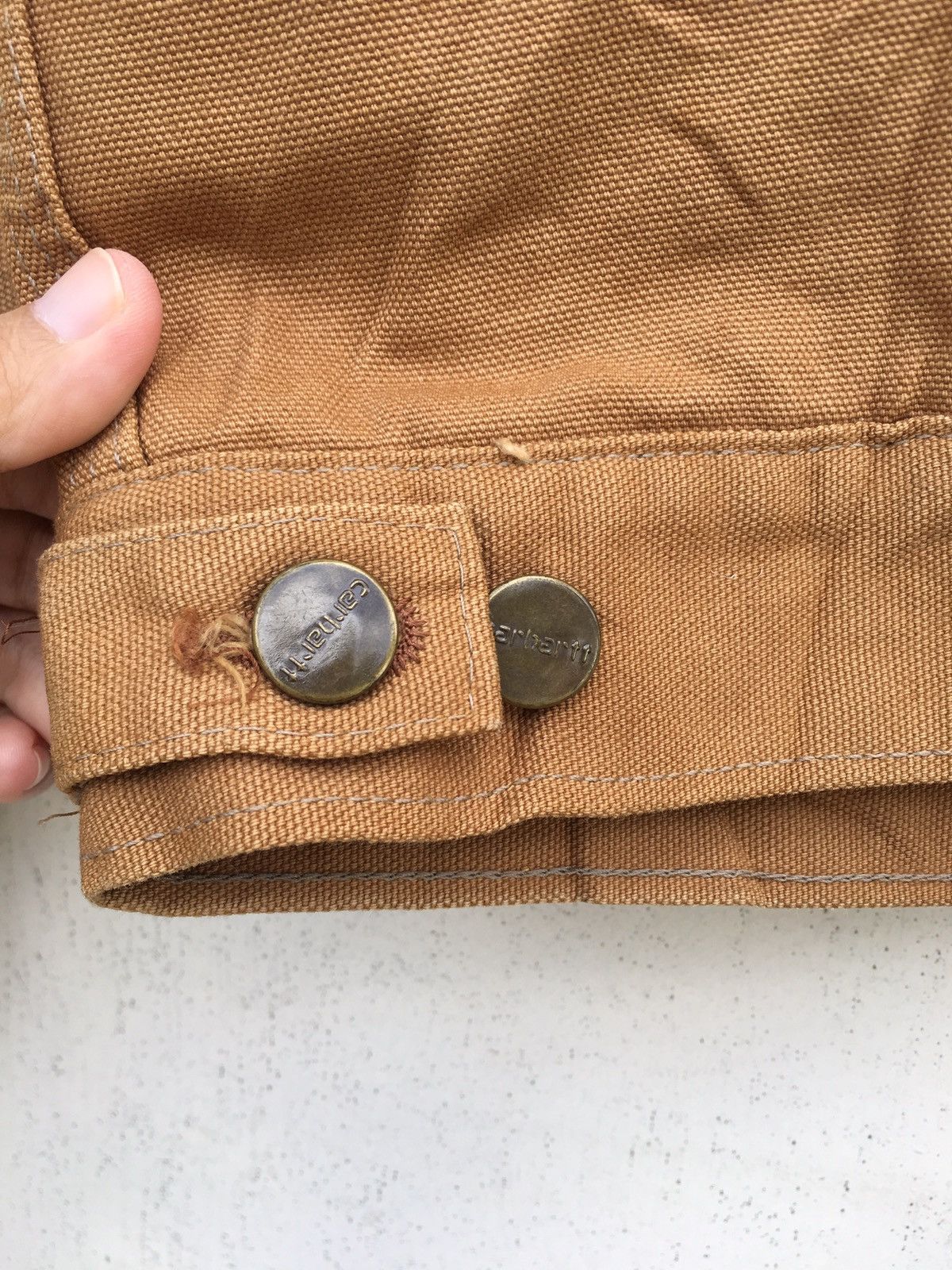 Carhartt Rare Vintage 90s Carhartt Cotton Wool Lined Jacket Size US M / EU 48-50 / 2 - 20 Thumbnail