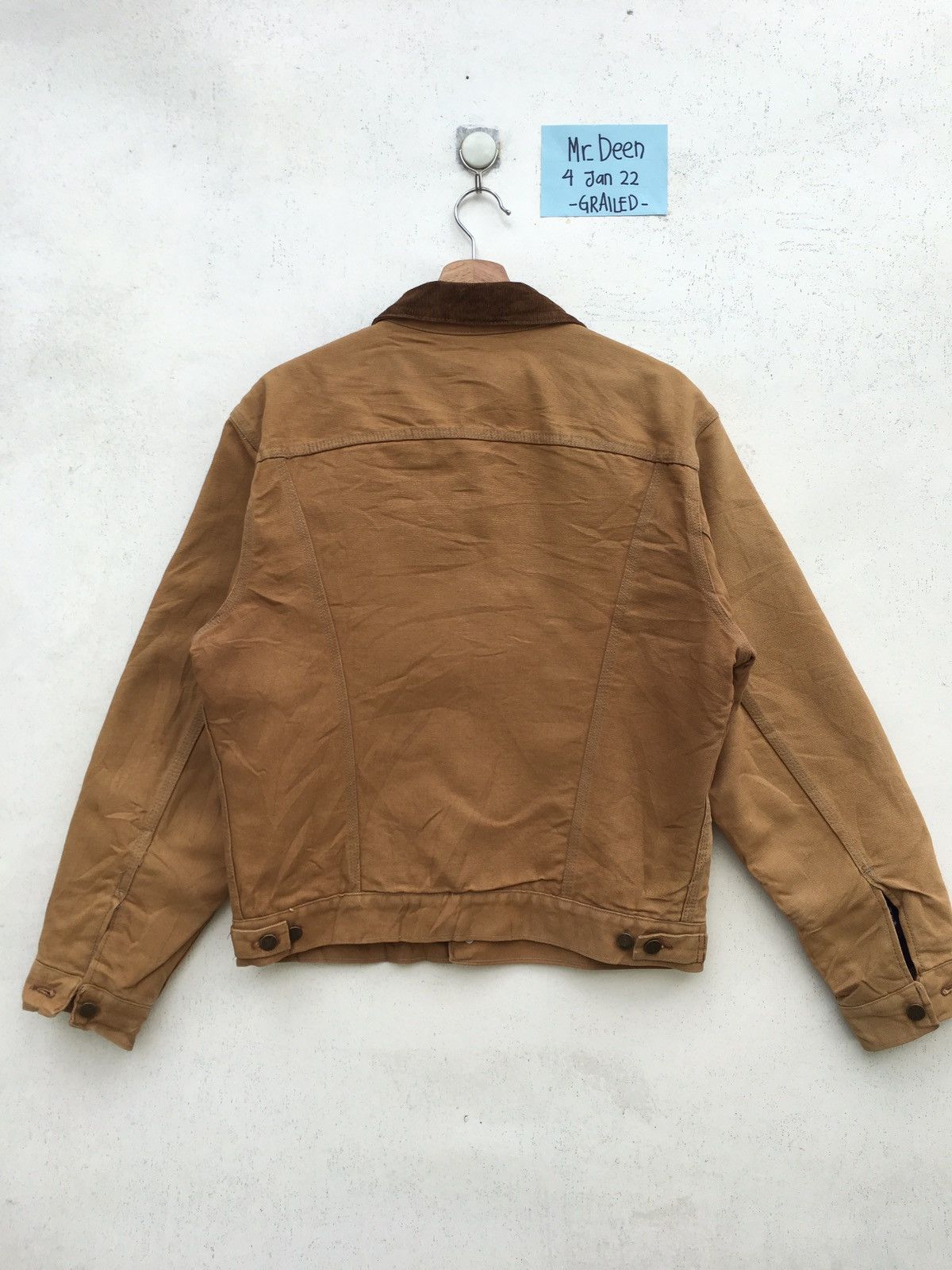 Carhartt Rare Vintage 90s Carhartt Cotton Wool Lined Jacket Size US M / EU 48-50 / 2 - 15 Thumbnail