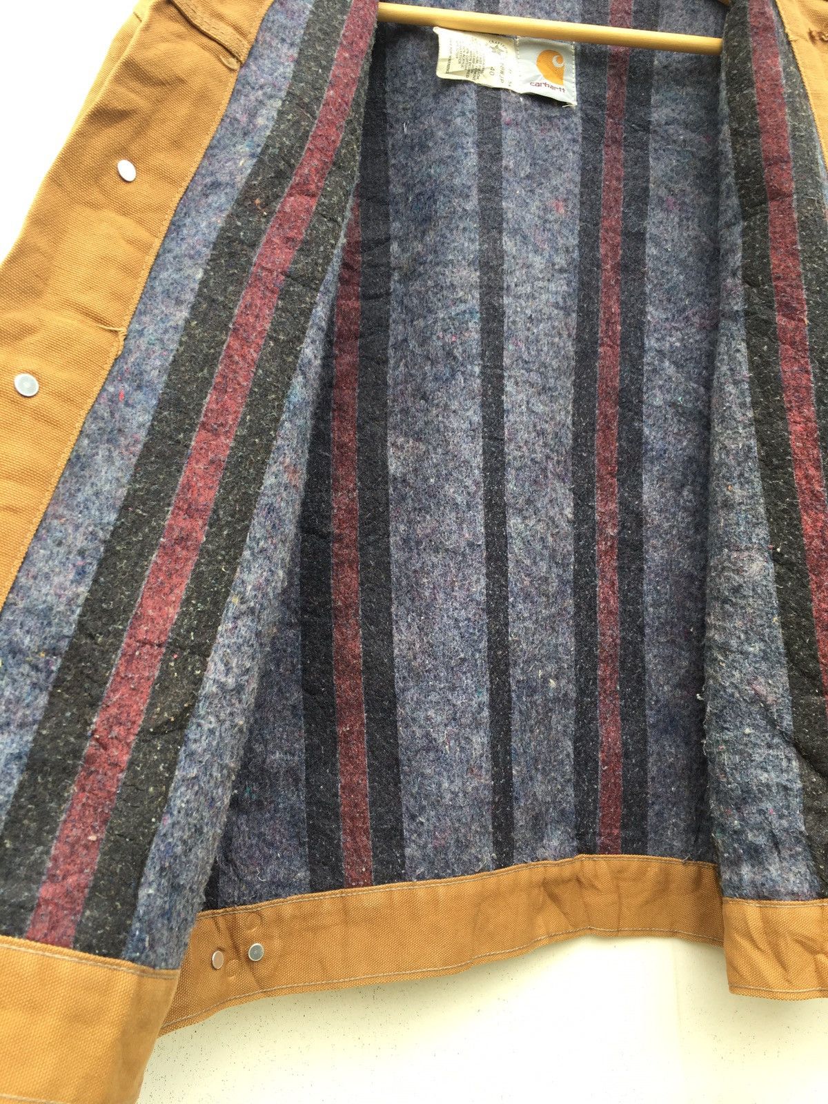 Carhartt Rare Vintage 90s Carhartt Cotton Wool Lined Jacket Size US M / EU 48-50 / 2 - 14 Thumbnail