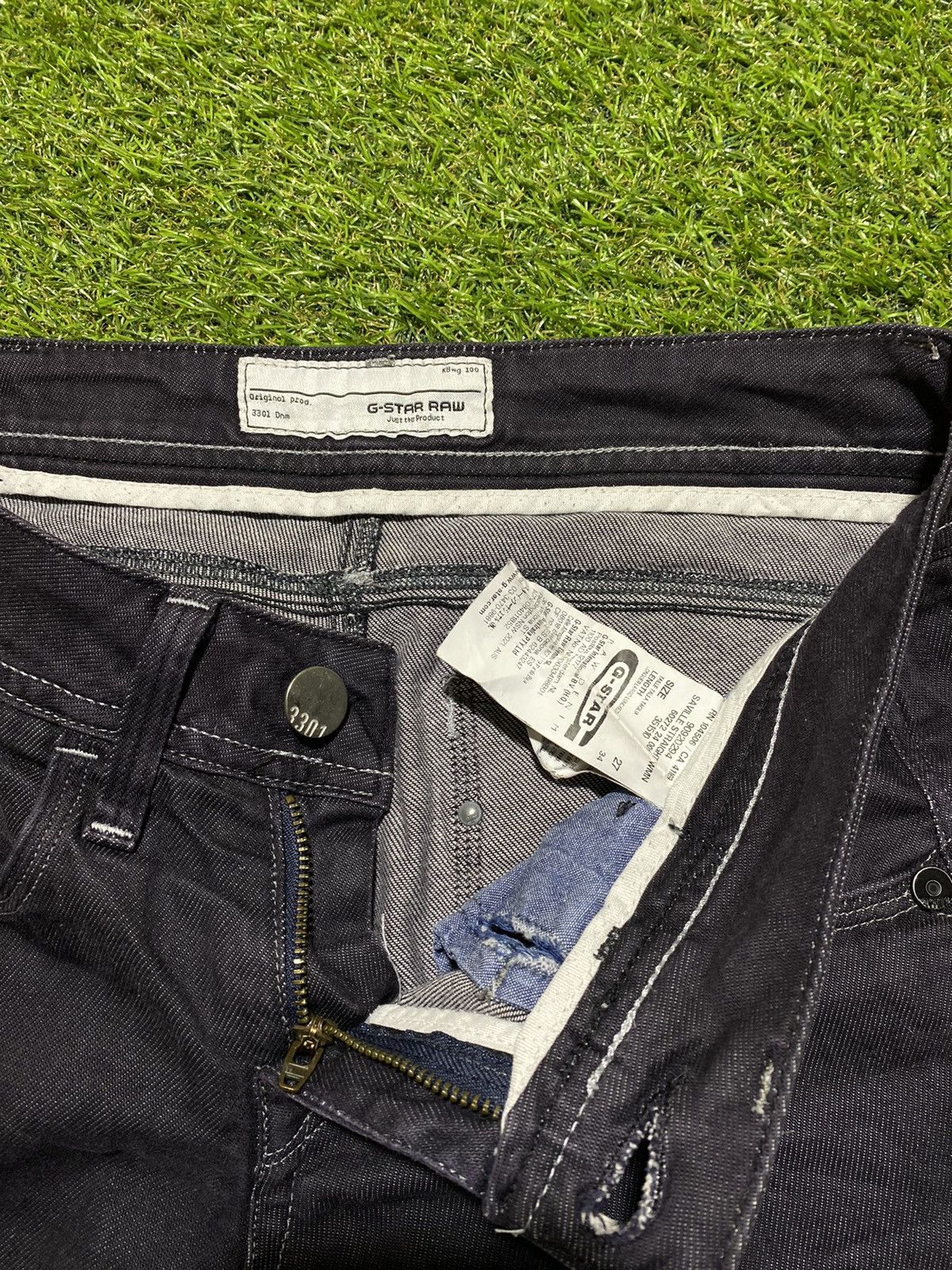 G-Star Vintage G star raw denim faded jeans streetwear size 27x34 Size 27" / US 4 / IT 40 - 5 Thumbnail