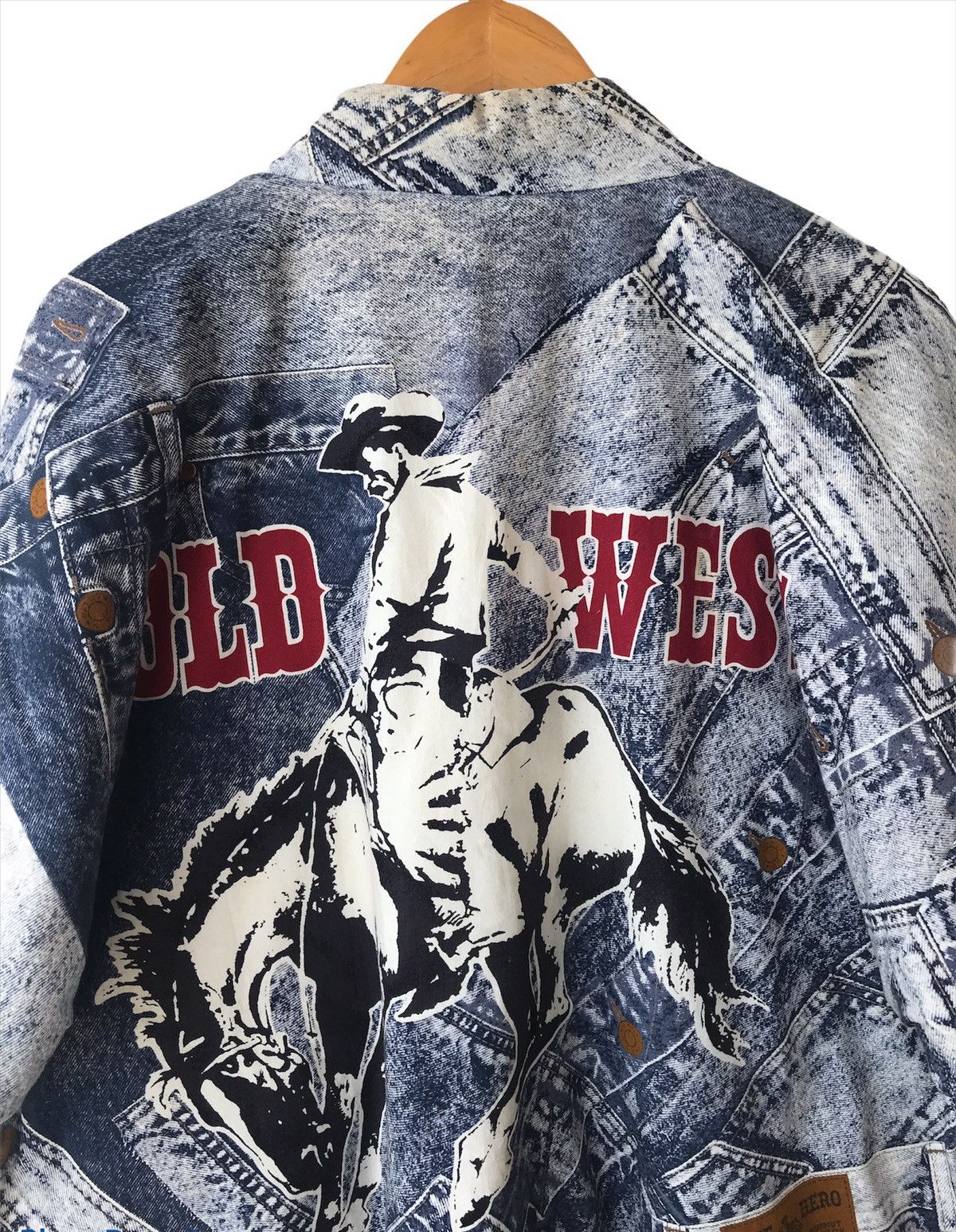 Japanese Brand Jpn YOUNG Old West Cowboys Spirit Kimono Print Custom Build Size US M / EU 48-50 / 2 - 7 Thumbnail