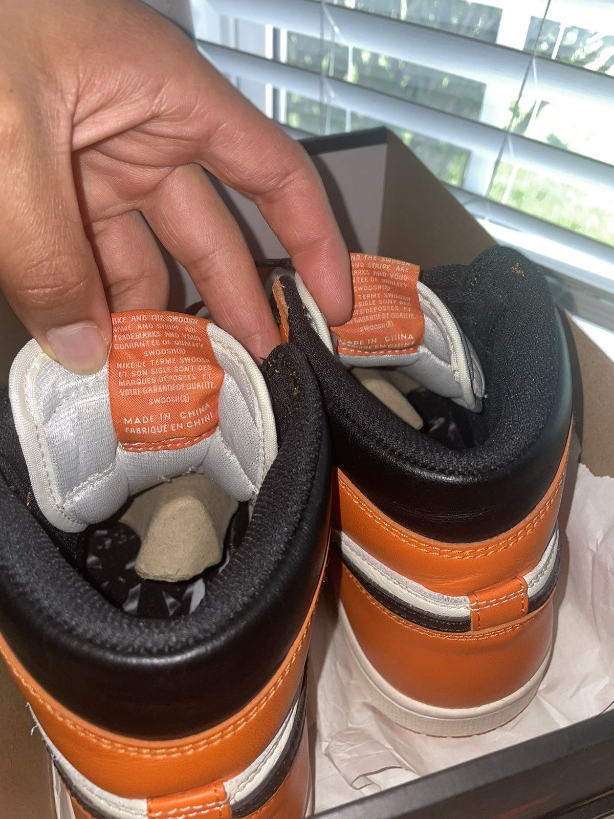 Jordan Brand Air Jordan 1 High Retro Reverse Shattered Backboard Size US 8 / EU 41 - 8 Thumbnail