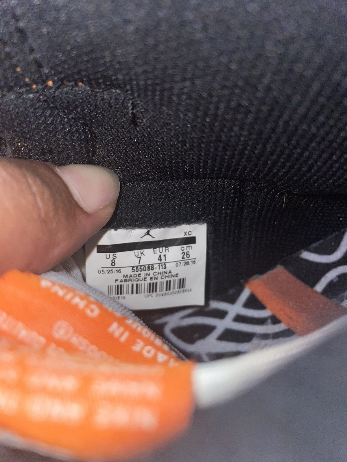 Jordan Brand Air Jordan 1 High Retro Reverse Shattered Backboard Size US 8 / EU 41 - 7 Thumbnail