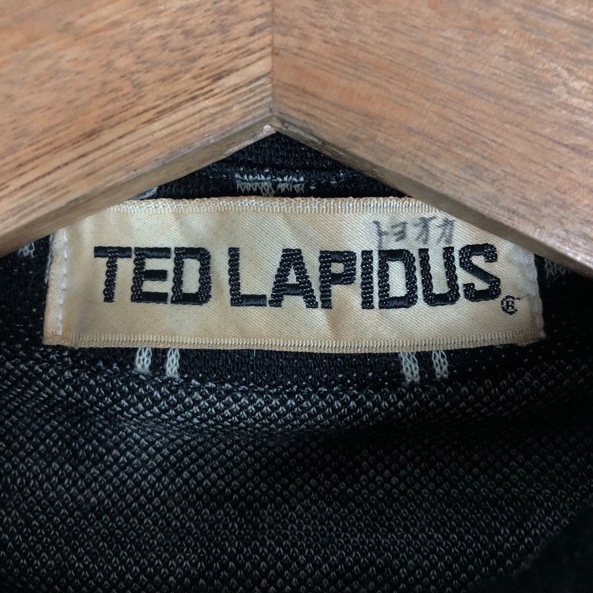 TED LAPIDUS Vintage Ted Lapidus Monogram Style Blouse Size S / US 4 / IT 40 - 7 Thumbnail