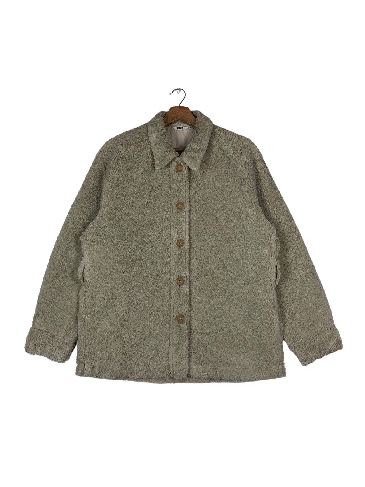 Lemaire × Uniqlo Uniqlo Christophe Lemaire Deep Pile Sherpa Rare Jacket Size US M / EU 48-50 / 2 - 1 Thumbnail