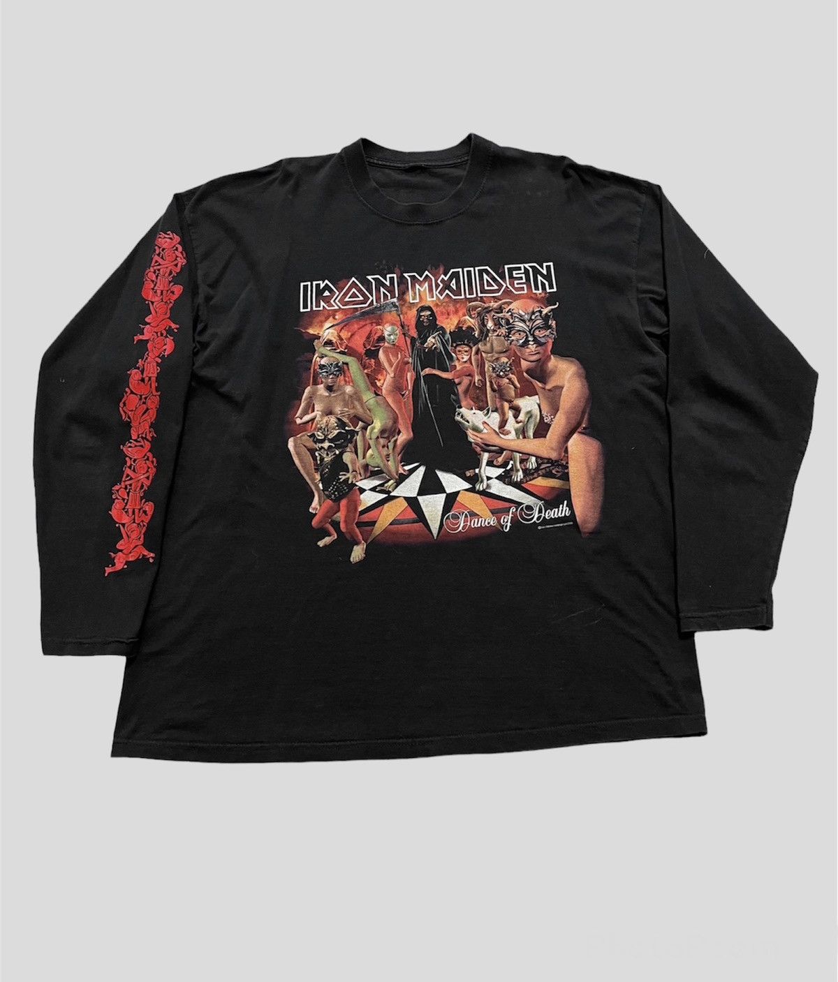 Band Tees Vintage Iron Maiden Rock T-Shirt Size US XL / EU 56 / 4 - 1 Thumbnail