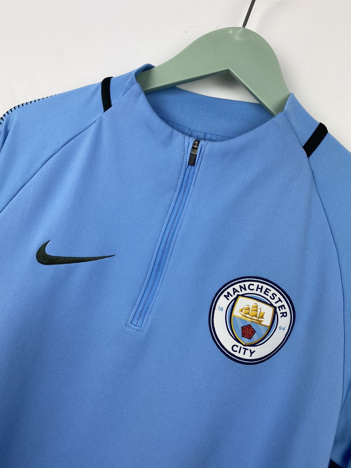 Nike Manchester City Nike Soccer Jersey Training Top Shirt PSG Size US S / EU 44-46 / 1 - 2 Thumbnail