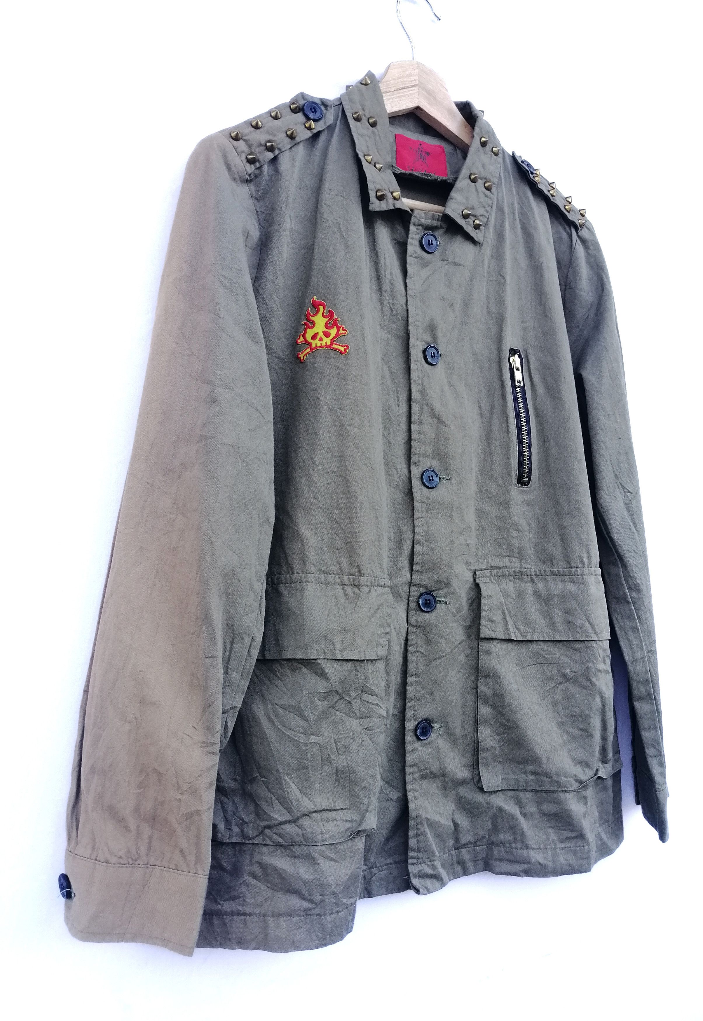 Other Vintage Field Army Green Sun Faded Jacket Size US S / EU 44-46 / 1 - 5 Thumbnail