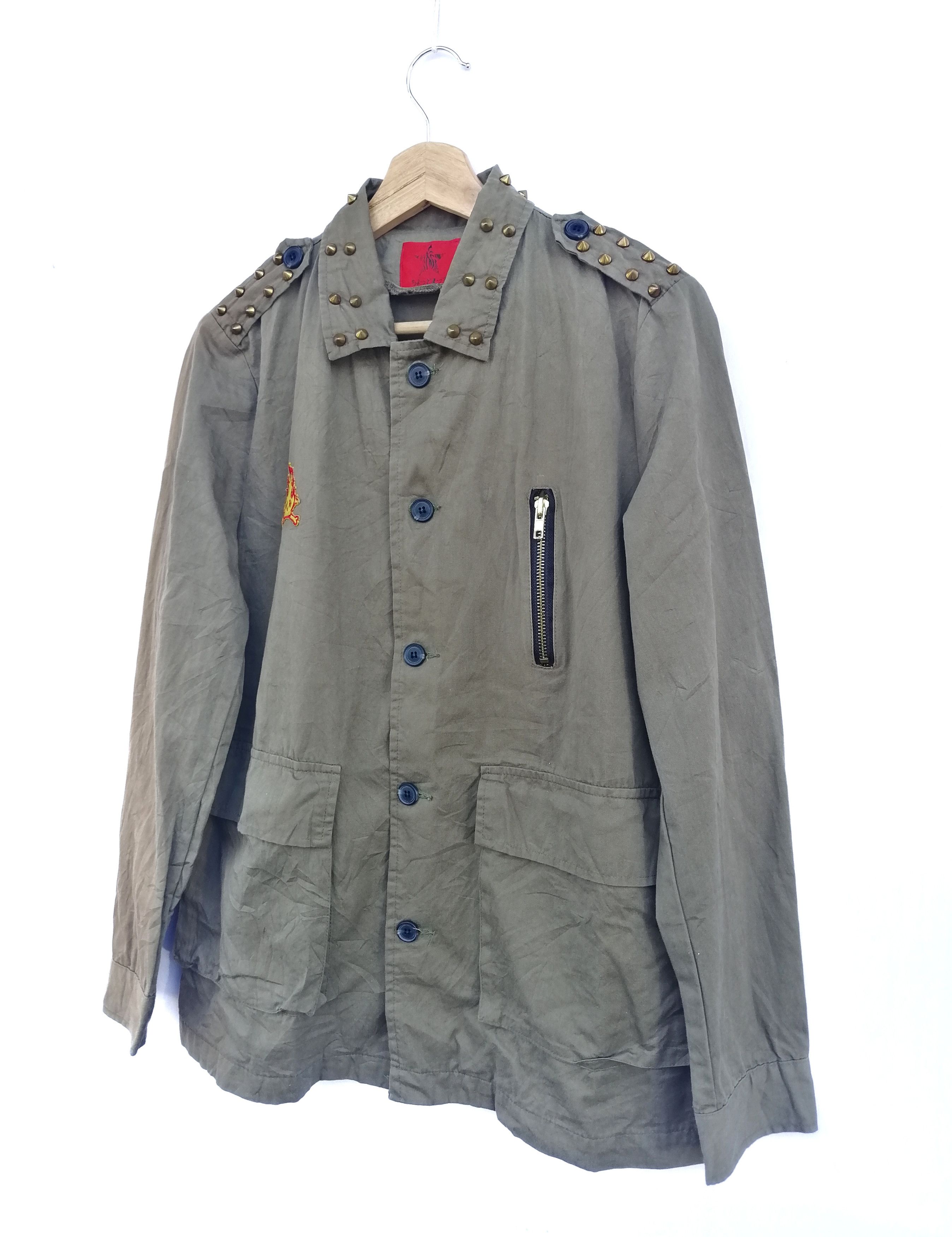 Other Vintage Field Army Green Sun Faded Jacket Size US S / EU 44-46 / 1 - 6 Thumbnail