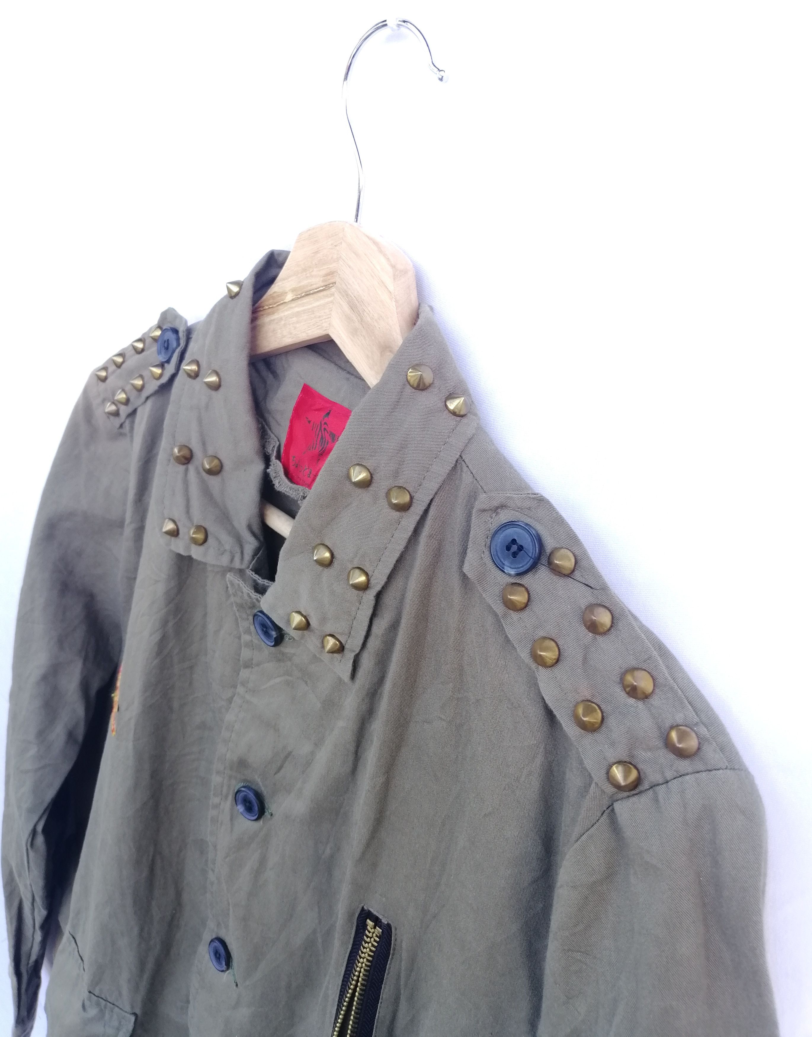 Other Vintage Field Army Green Sun Faded Jacket Size US S / EU 44-46 / 1 - 7 Thumbnail
