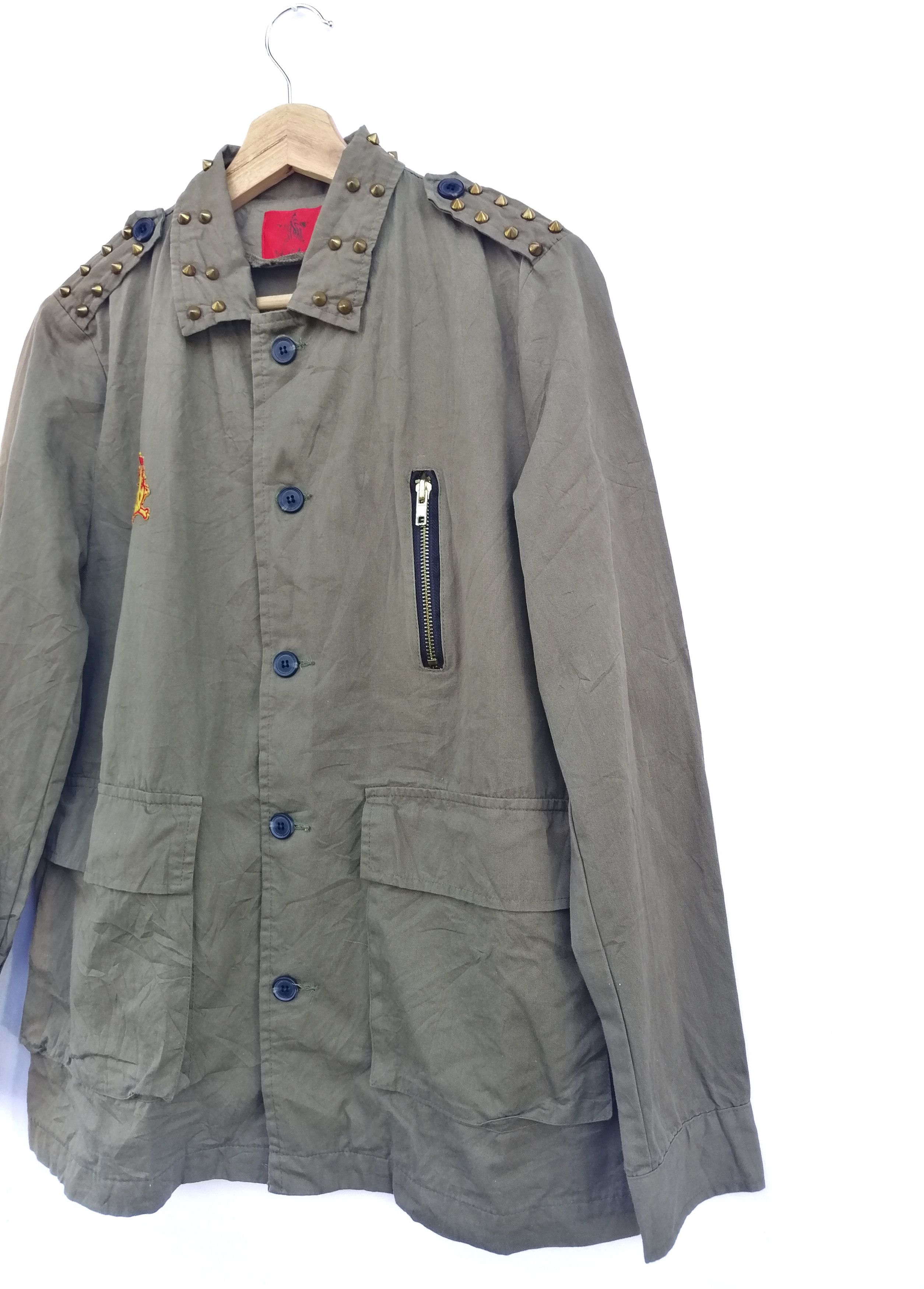 Other Vintage Field Army Green Sun Faded Jacket Size US S / EU 44-46 / 1 - 4 Thumbnail