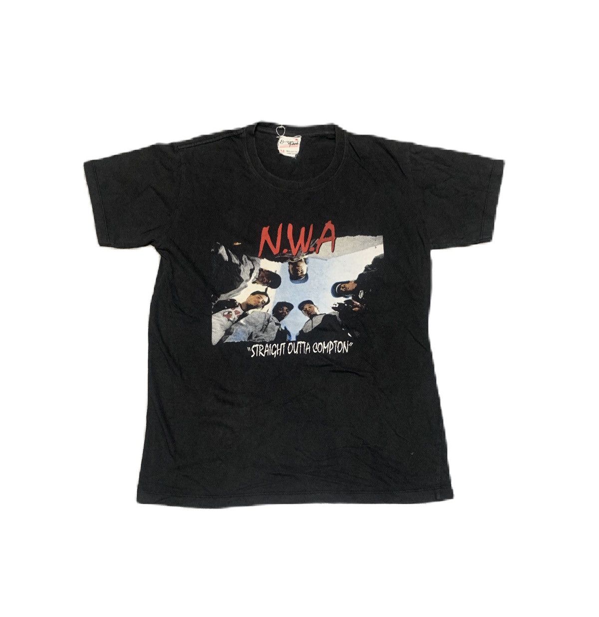 Band Tees Vintage NWA Hip Hop Tee Shirt Sun Faded Size US M / EU 48-50 / 2 - 1 Thumbnail