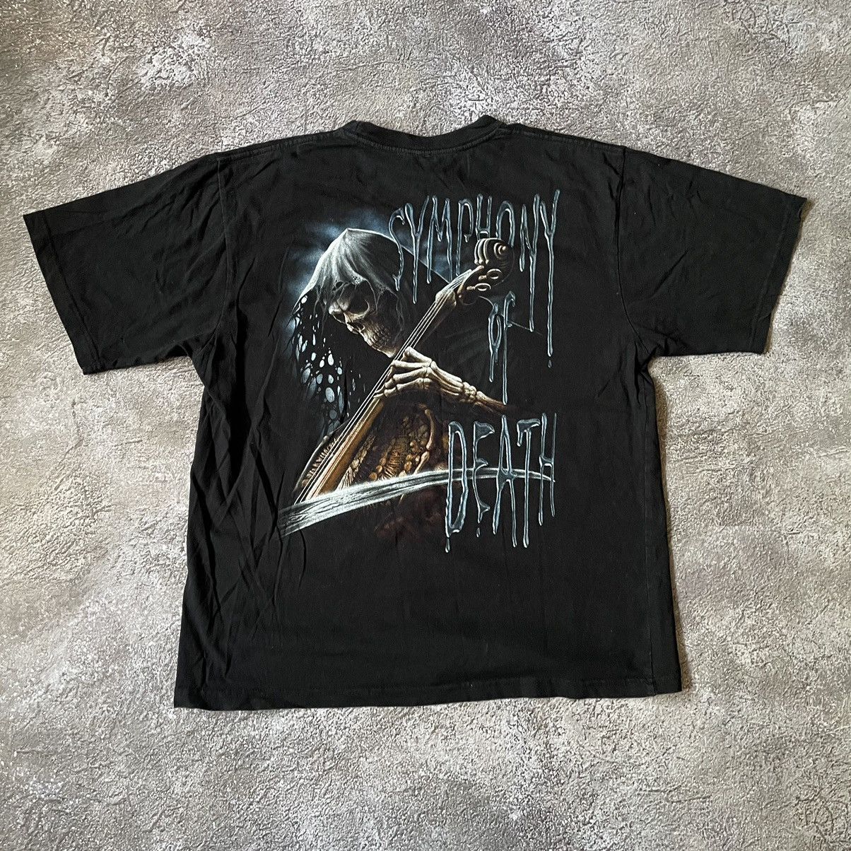 Vintage Vintage 90s Horror Graphic Tee Grunge Screamer Face Baggy XL Size US XL / EU 56 / 4 - 8 Thumbnail