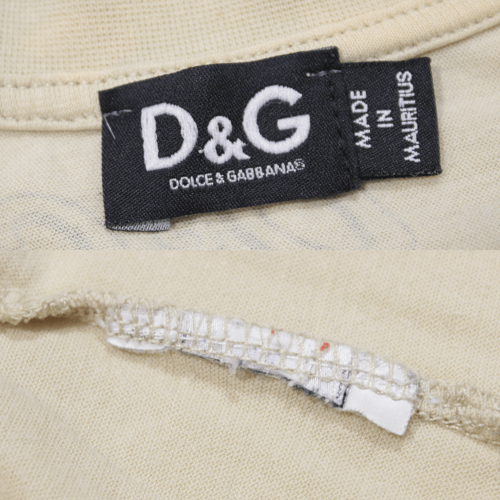 Dolce & Gabbana 00S Mario Nintendo Big Logo T-Shirt Vintage Size US M / EU 48-50 / 2 - 9 Thumbnail
