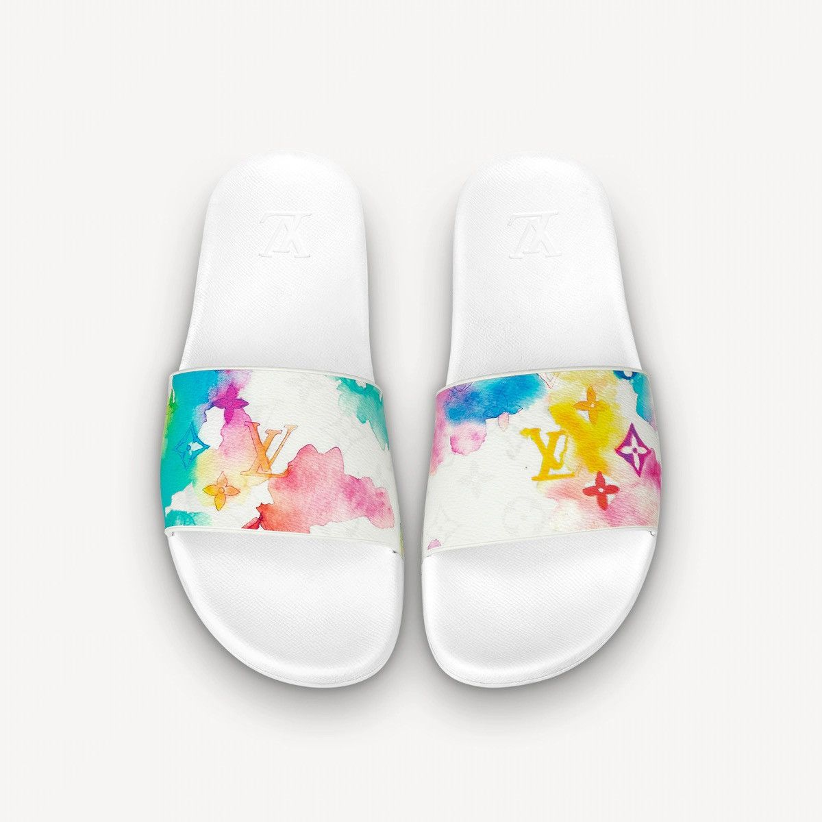 Louis Vuitton Louis Vuitton Waterfront Mule Water Color Slides | Grailed