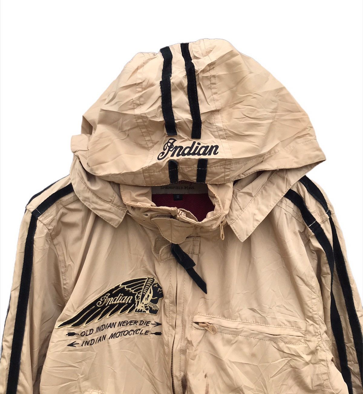 Indian Motorcycle × Vintage Indian motorcycle jacket hoodie Size US M / EU 48-50 / 2 - 3 Thumbnail