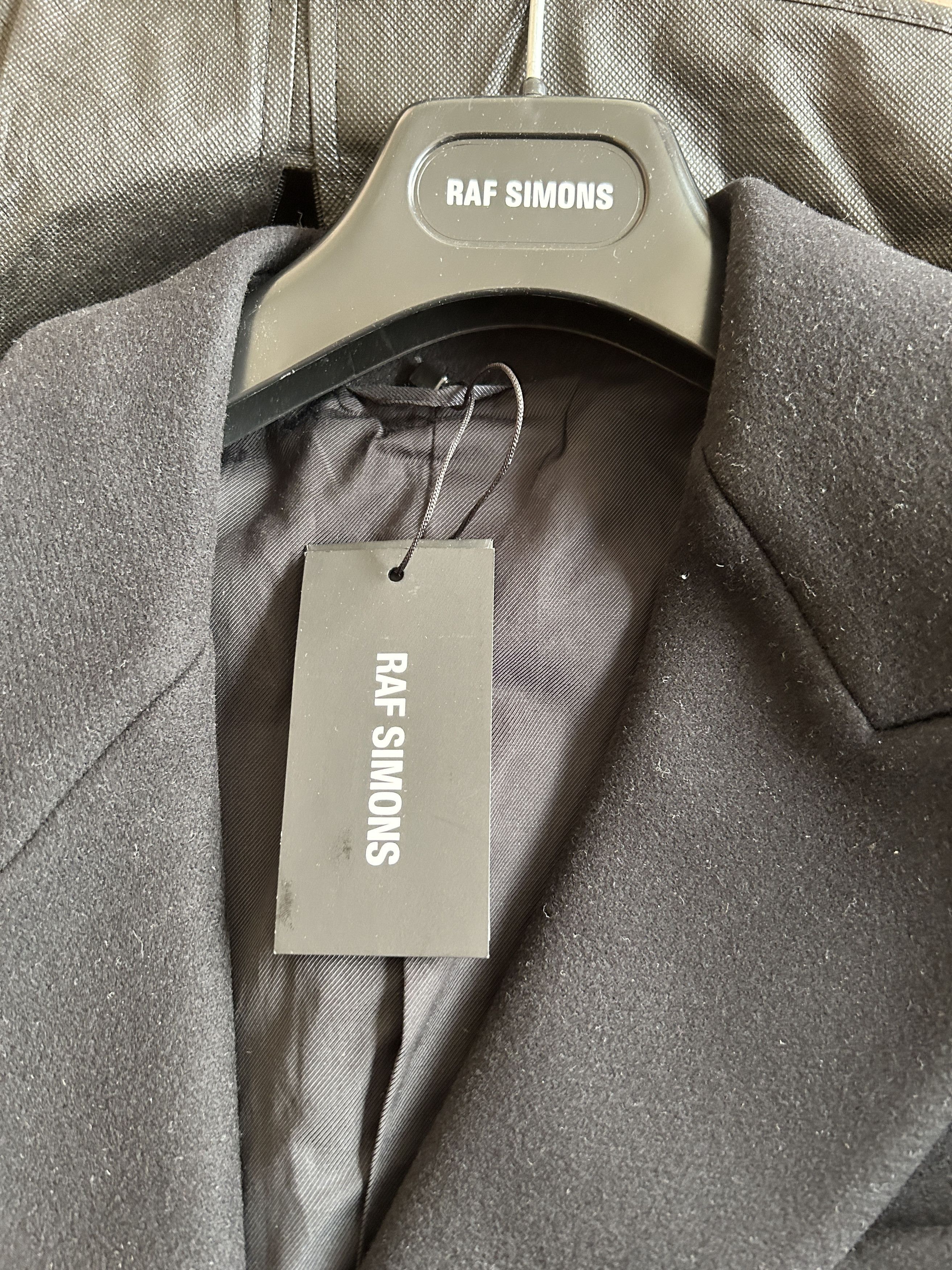Raf Simons double breast fitted wool blend jacket coat heroes & loser Size US L / EU 52-54 / 3 - 3 Thumbnail