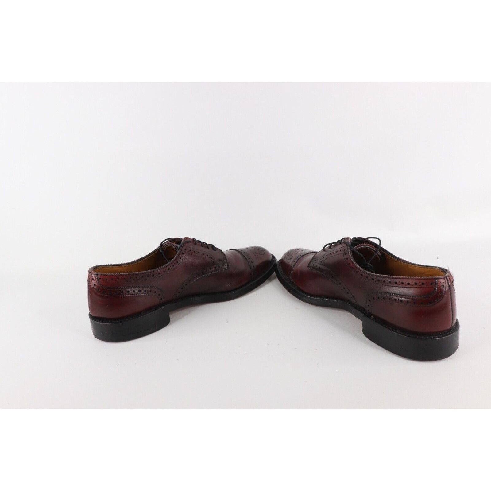 Allen Edmonds × Vintage Vintage Allen Edmonds Leather Brogue Toe Cap Dress Shoes Sh Size US 9.5 / EU 42-43 - 6 Thumbnail