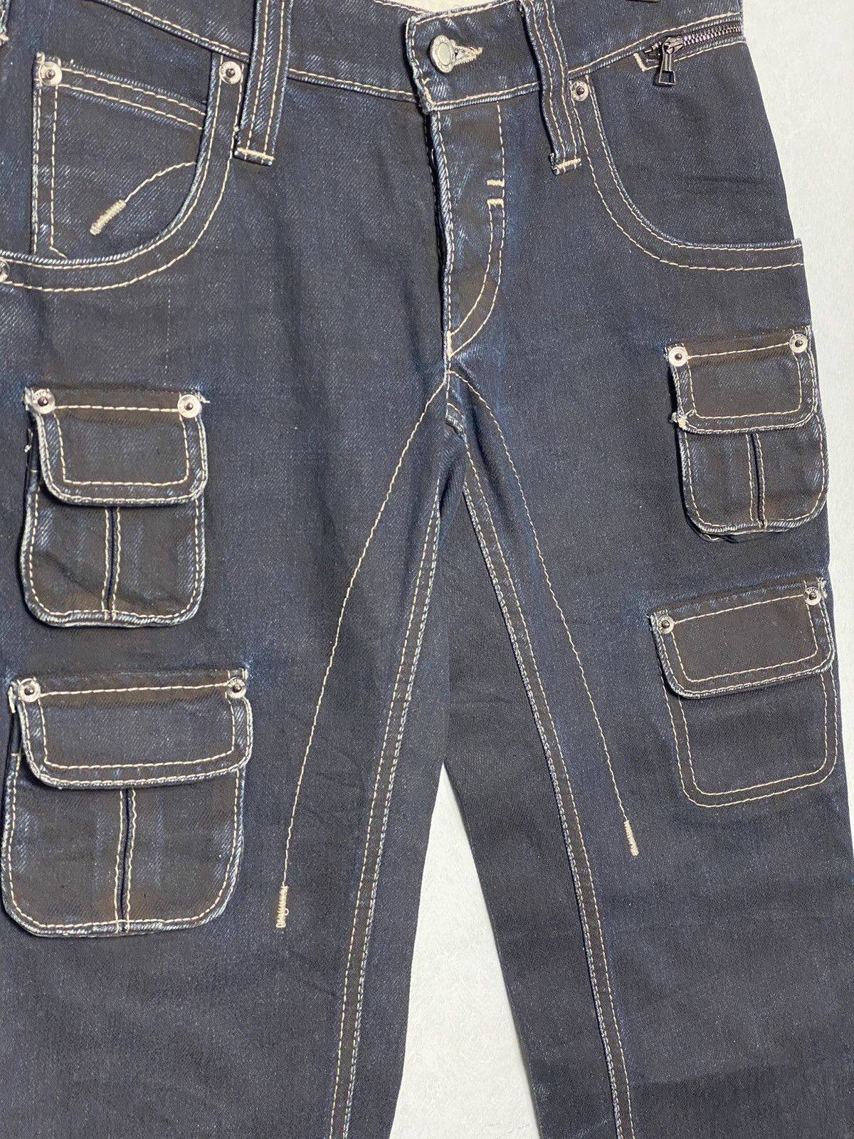 image of Neil Barrett Vintage Neil Berrett Multipocket / Undercover Travis Scott in Black, Men's (Size 28)
