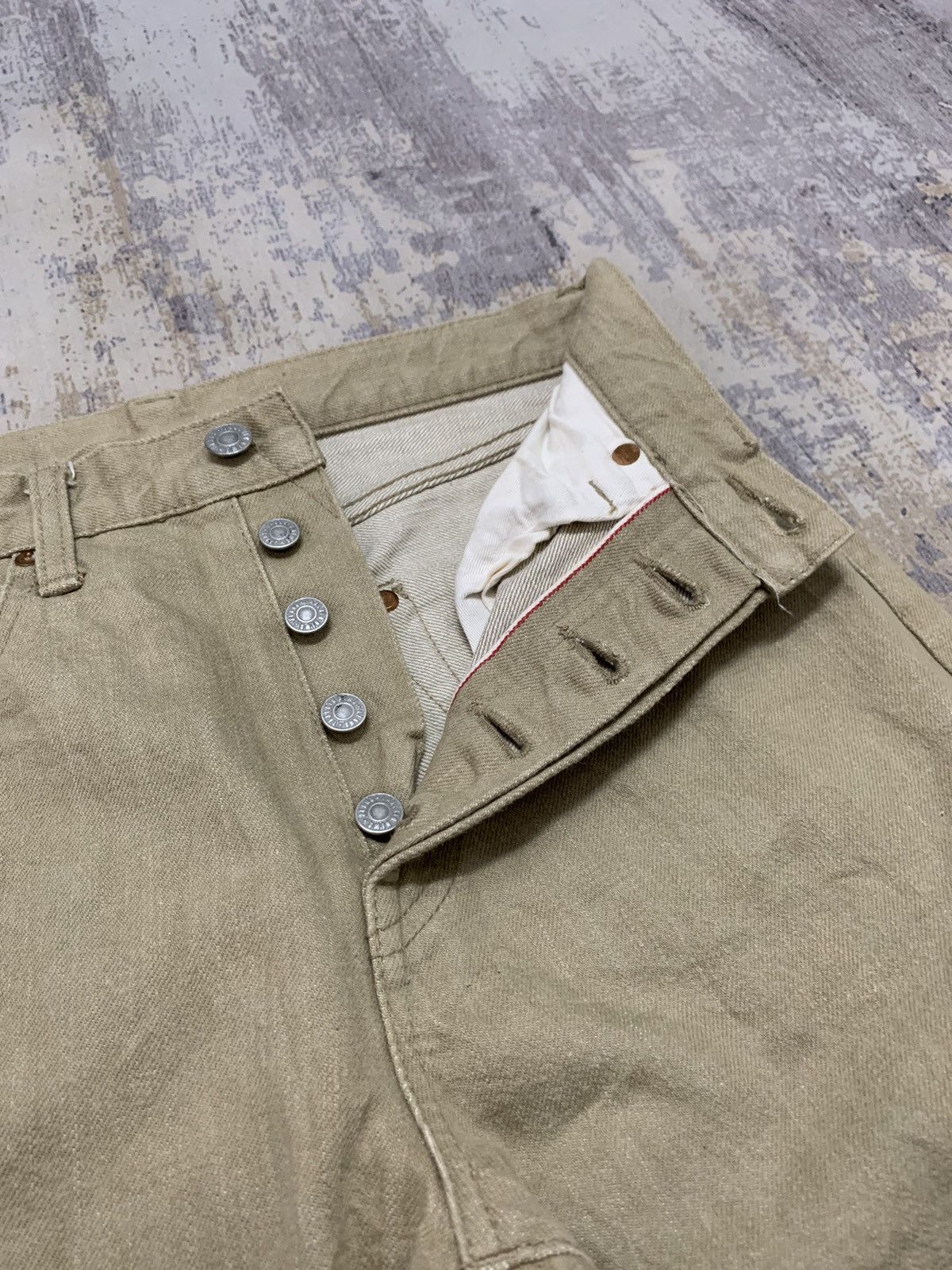 Japanese Brand Japanese Brand Tabloid News Selvedge Denim 27x31.5 Size US 27 - 6 Thumbnail