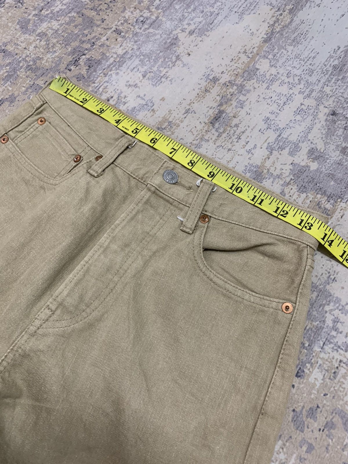 Japanese Brand Japanese Brand Tabloid News Selvedge Denim 27x31.5 Size US 27 - 15 Thumbnail