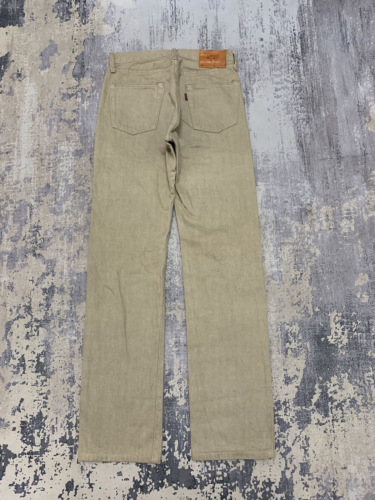 Japanese Brand Japanese Brand Tabloid News Selvedge Denim 27x31.5 Size US 27 - 9 Thumbnail