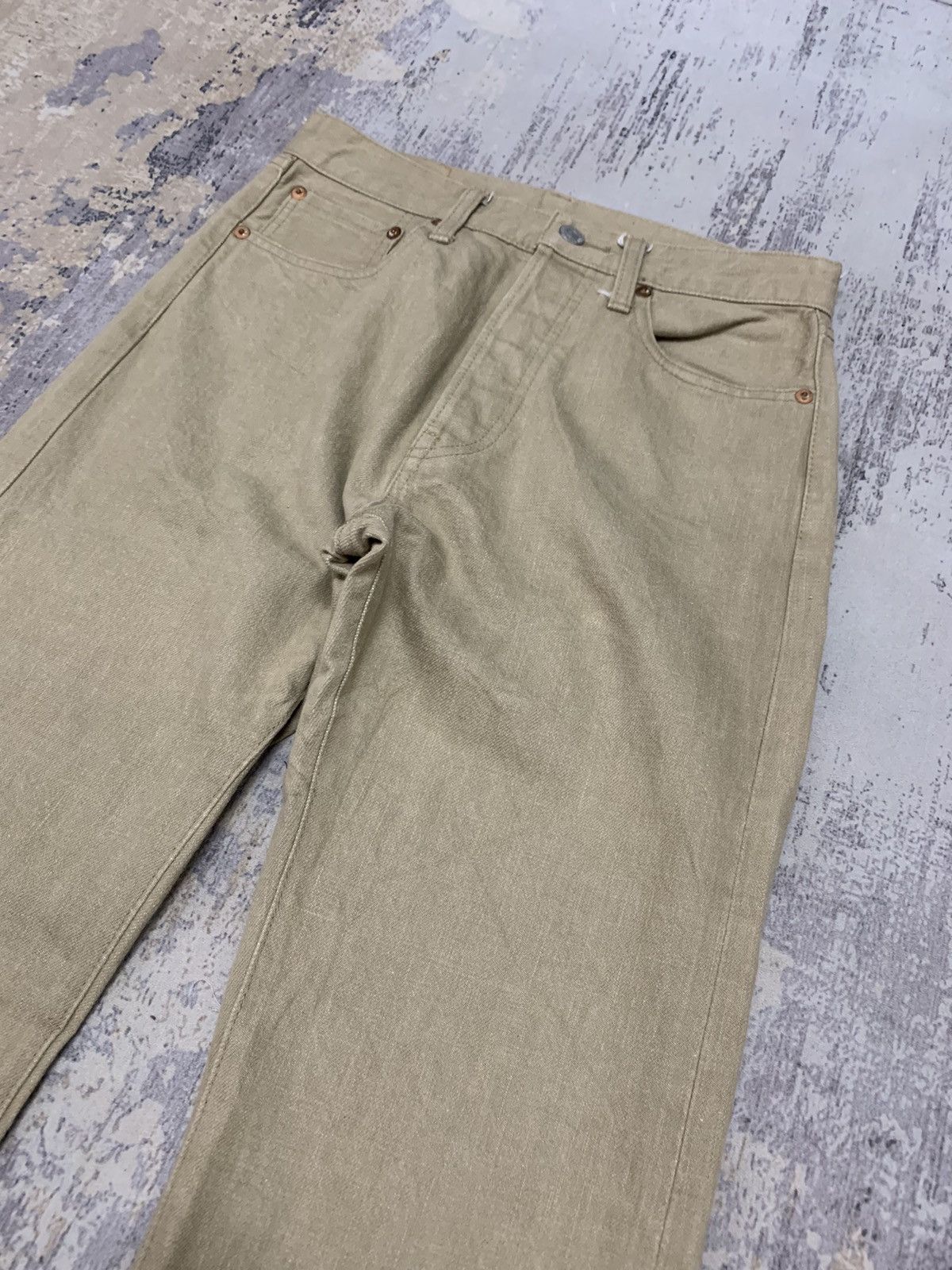 Japanese Brand Japanese Brand Tabloid News Selvedge Denim 27x31.5 Size US 27 - 3 Thumbnail