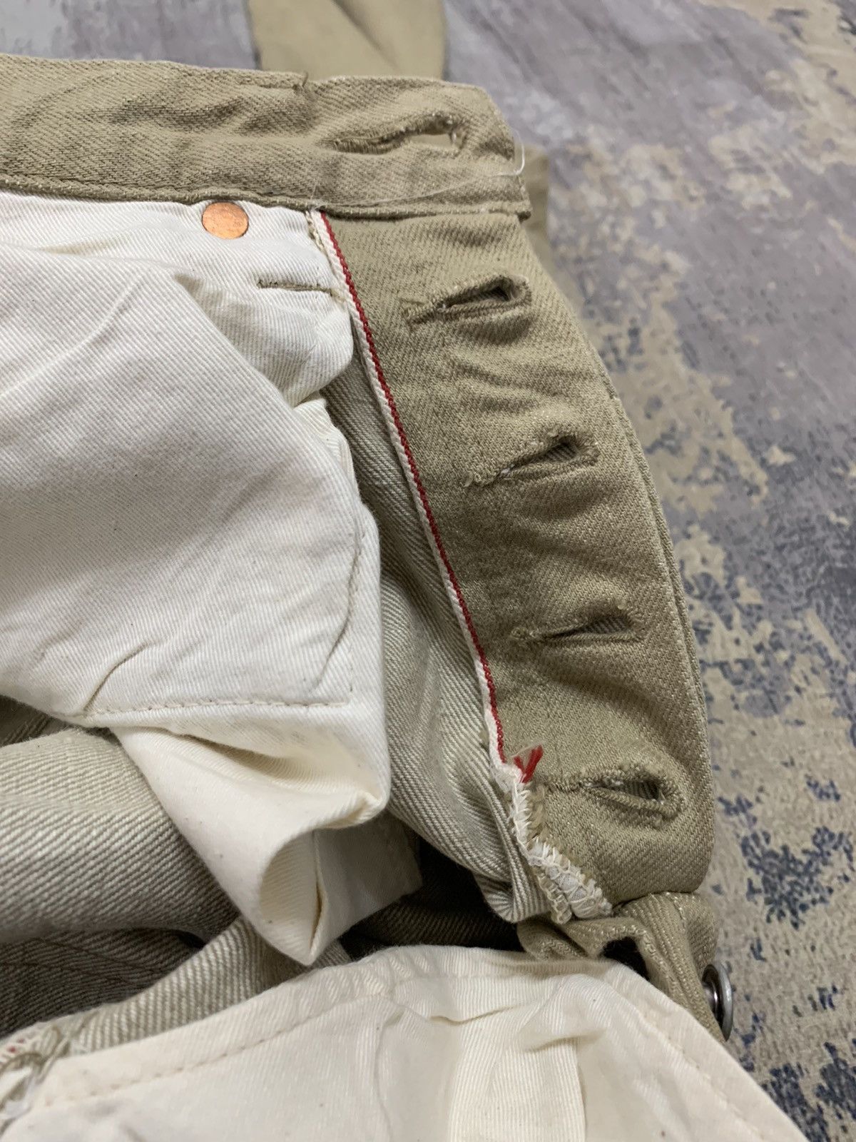 Japanese Brand Japanese Brand Tabloid News Selvedge Denim 27x31.5 Size US 27 - 7 Thumbnail