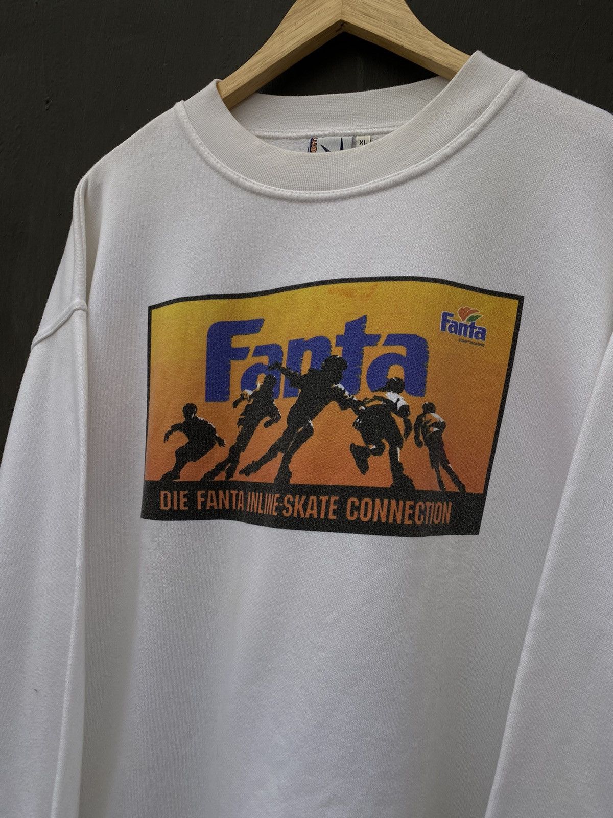 Vintage Fanta Vintage sweatshirt 90s inline skateboarding size L/XL Size US XL / EU 56 / 4 - 3 Thumbnail