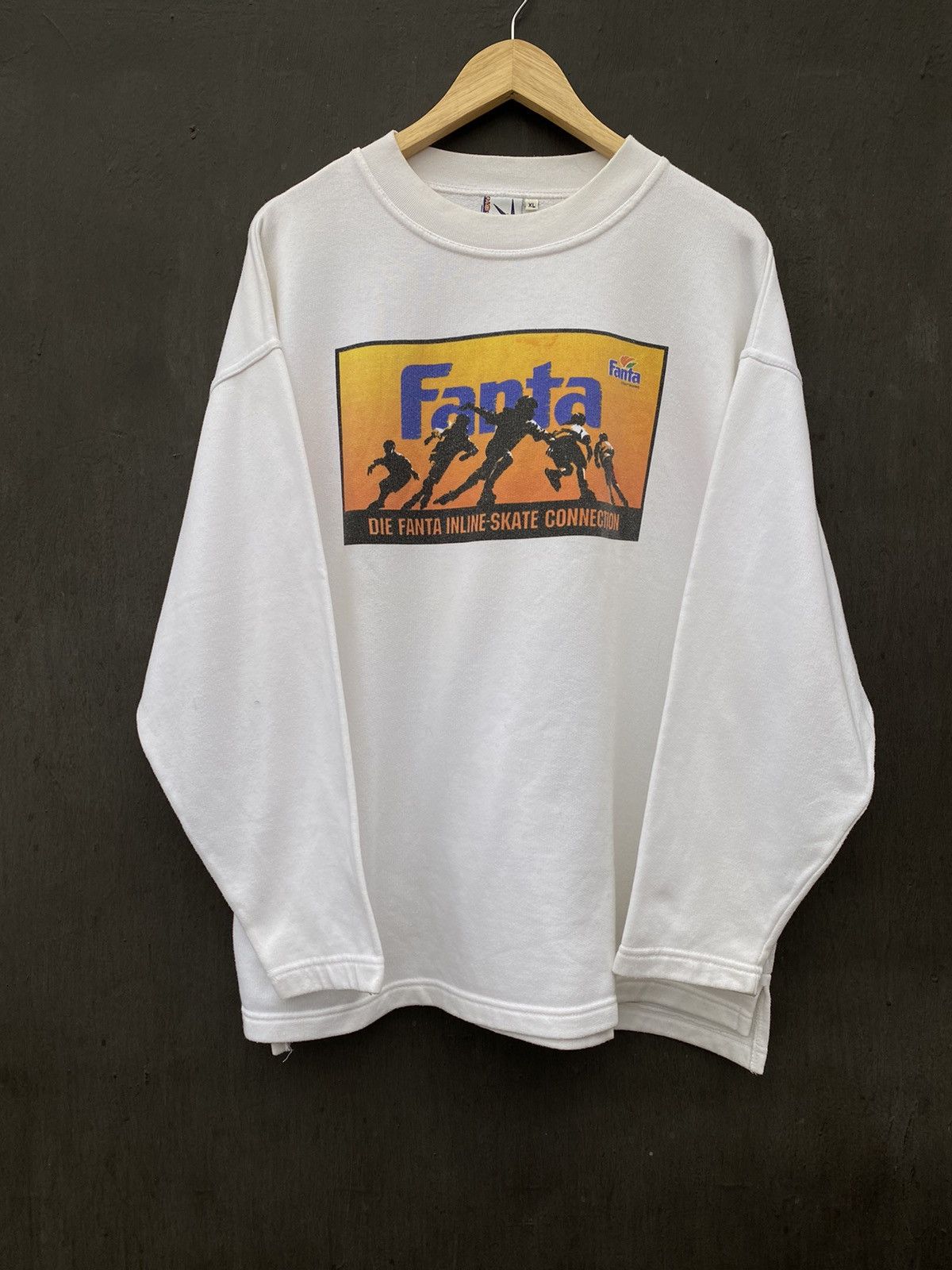 Vintage Fanta Vintage sweatshirt 90s inline skateboarding size L/XL Size US XL / EU 56 / 4 - 2 Thumbnail