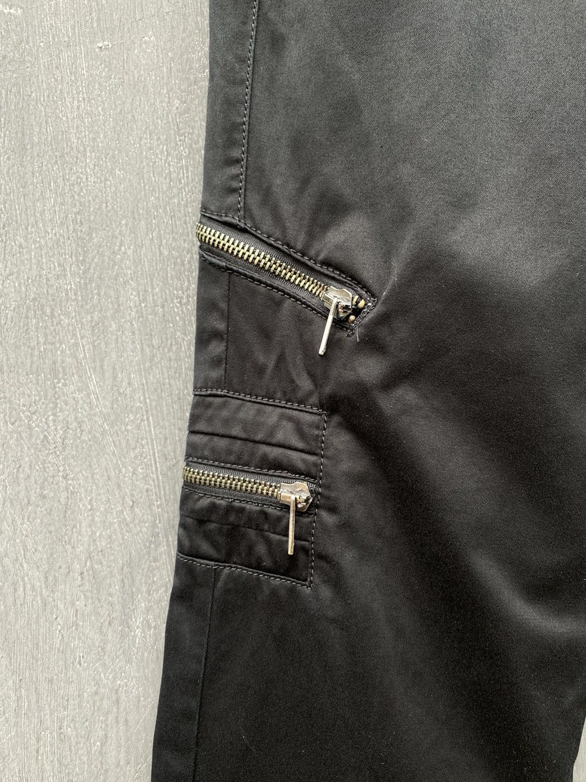 Dolce & Gabbana × Vintage Dolce Gabbana vintage zips black pants size 32/33 Size US 32 / EU 48 - 8 Thumbnail
