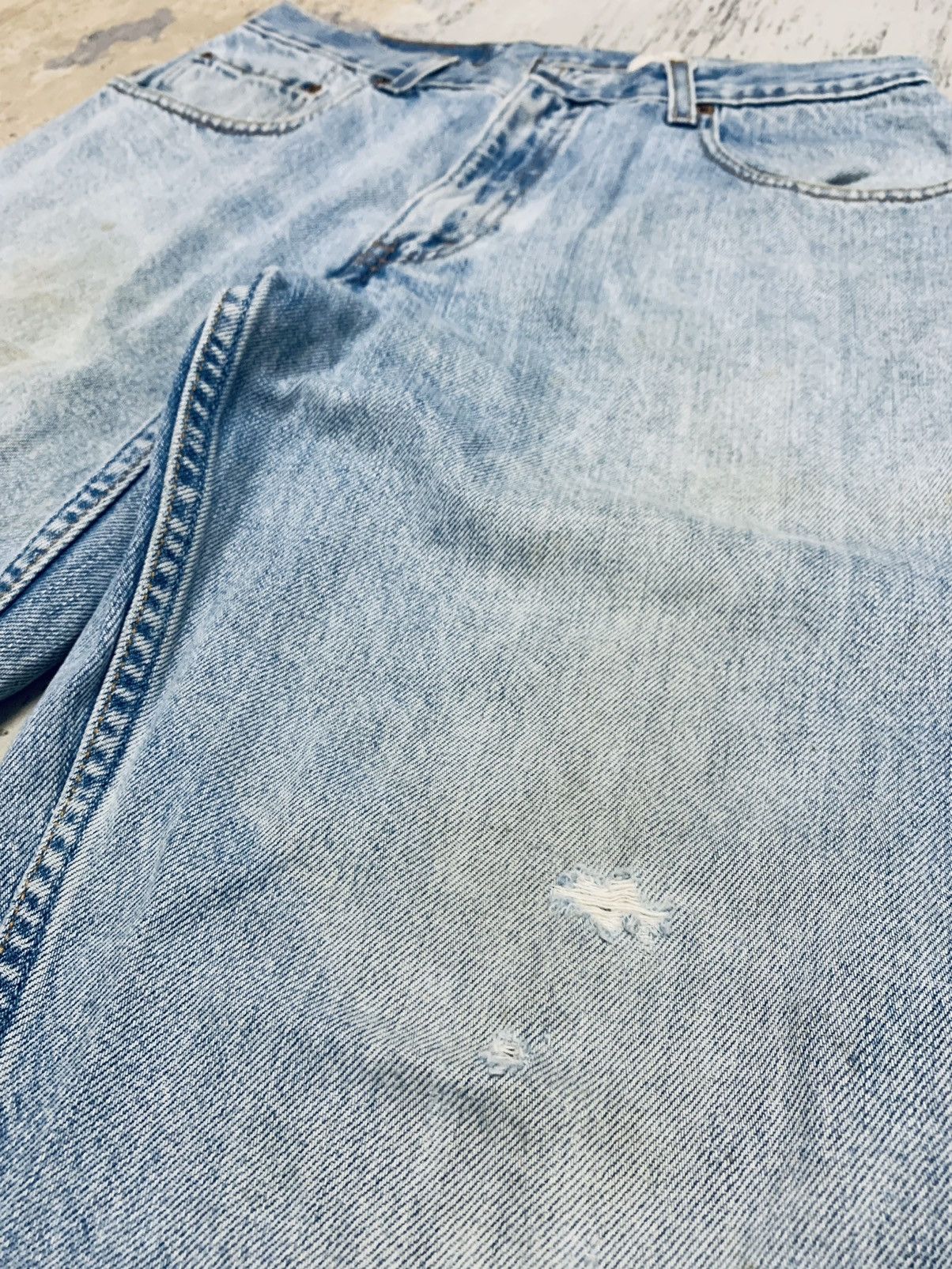 Levi's Vintage 90s Levi's 560 Comfort Fit Loose Tapered Jeans W31 Size US 31 - 6 Thumbnail