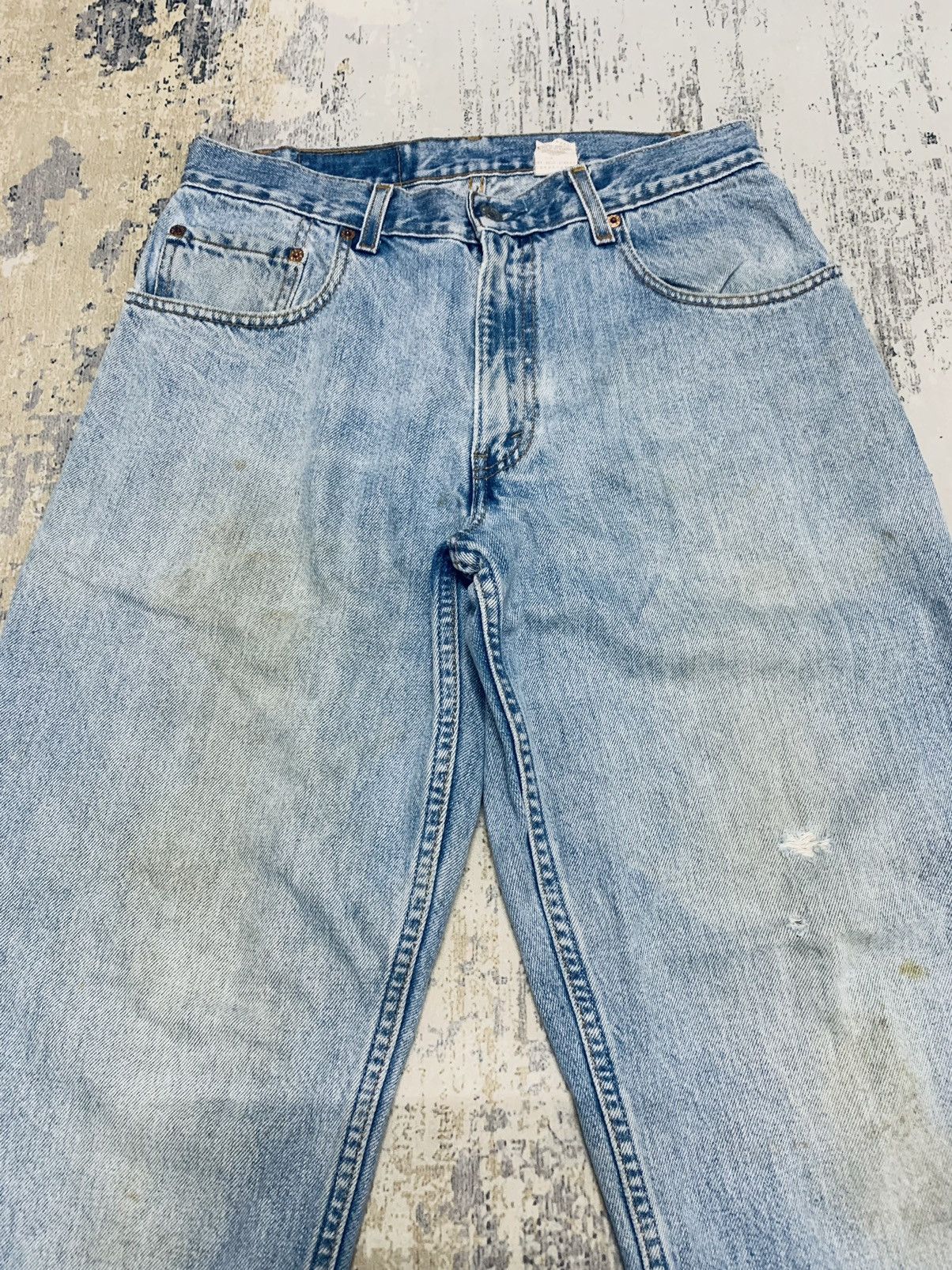 Levi's Vintage 90s Levi's 560 Comfort Fit Loose Tapered Jeans W31 Size US 31 - 3 Thumbnail
