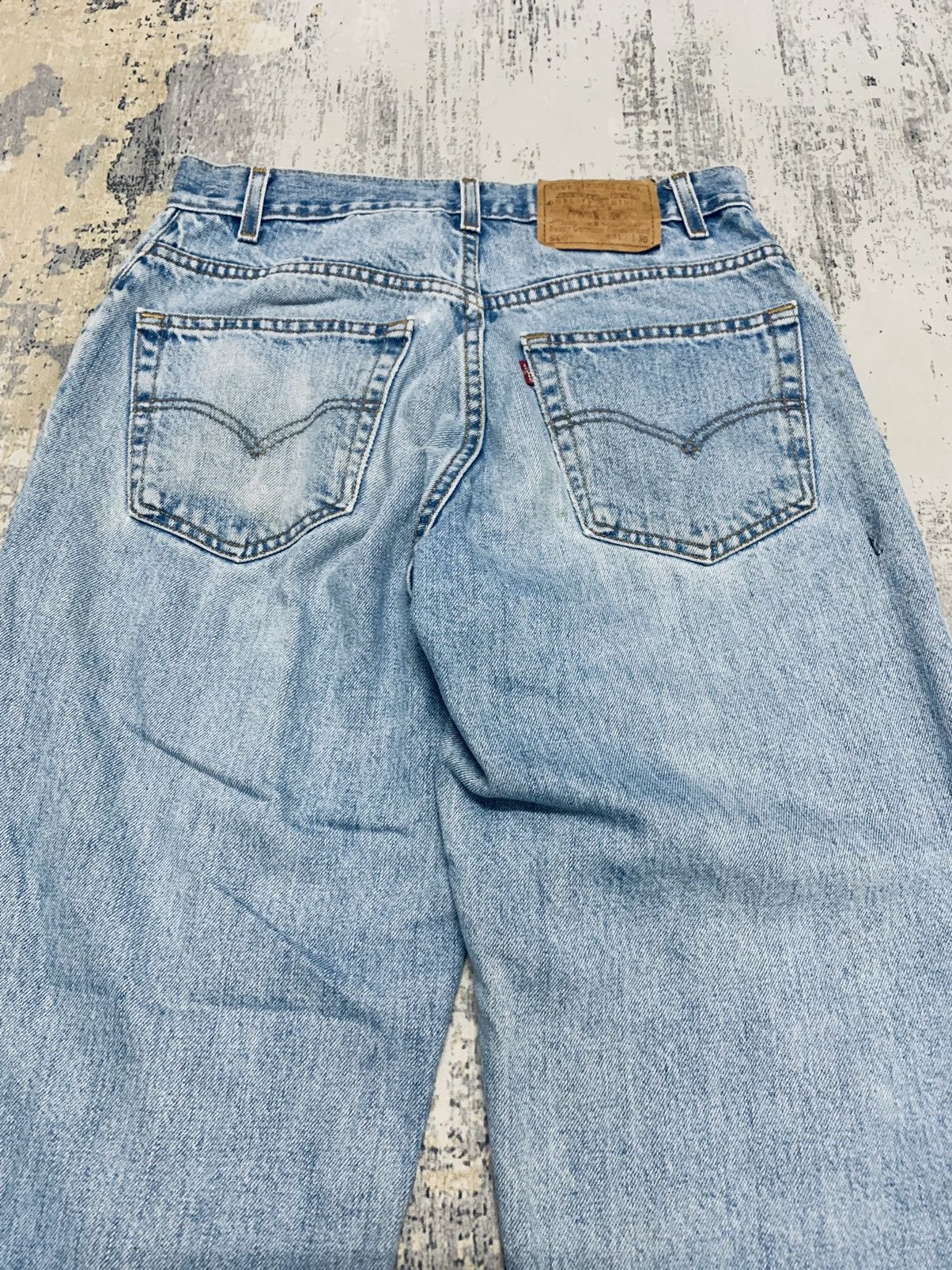 Levi's Vintage 90s Levi's 560 Comfort Fit Loose Tapered Jeans W31 Size US 31 - 9 Thumbnail