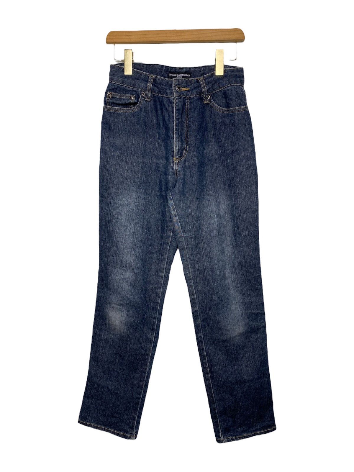 Japanese Brand Vintage Masaki Matsushima Denim / Undercover Issey Yohji Size US 28 / EU 44 - 2 Thumbnail