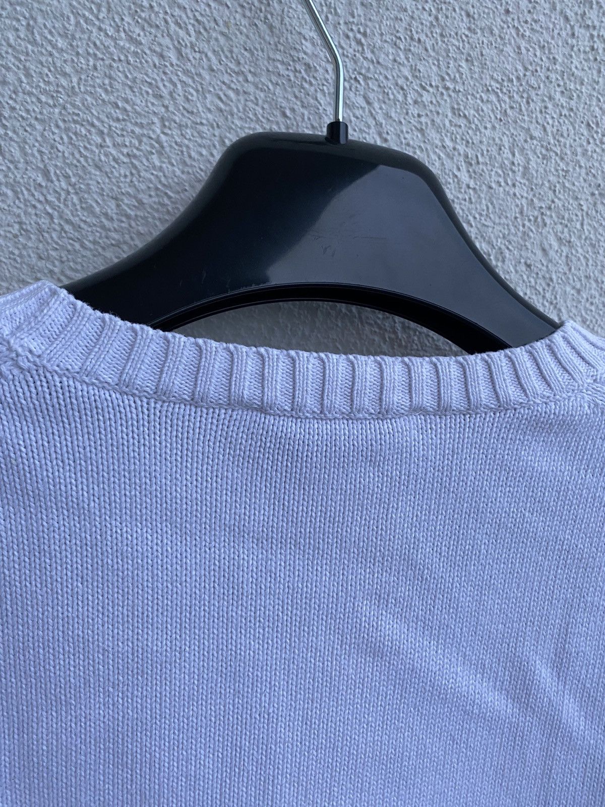 Yves Saint Laurent White YSL Sweater Knit Size US M / EU 48-50 / 2 - 19 Thumbnail