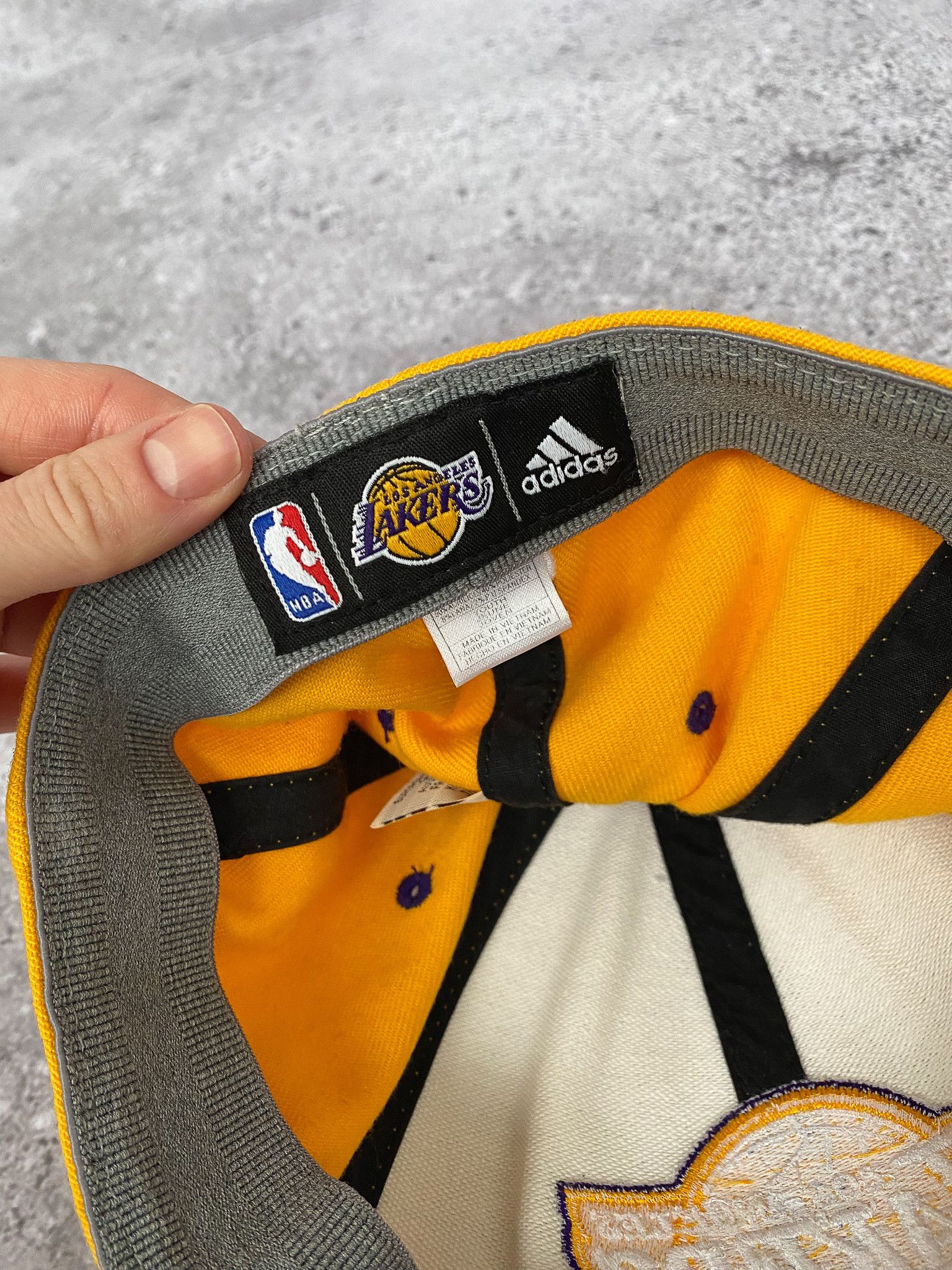 Adidas Adidas L.A. Lakers Cap Size ONE SIZE - 6 Thumbnail