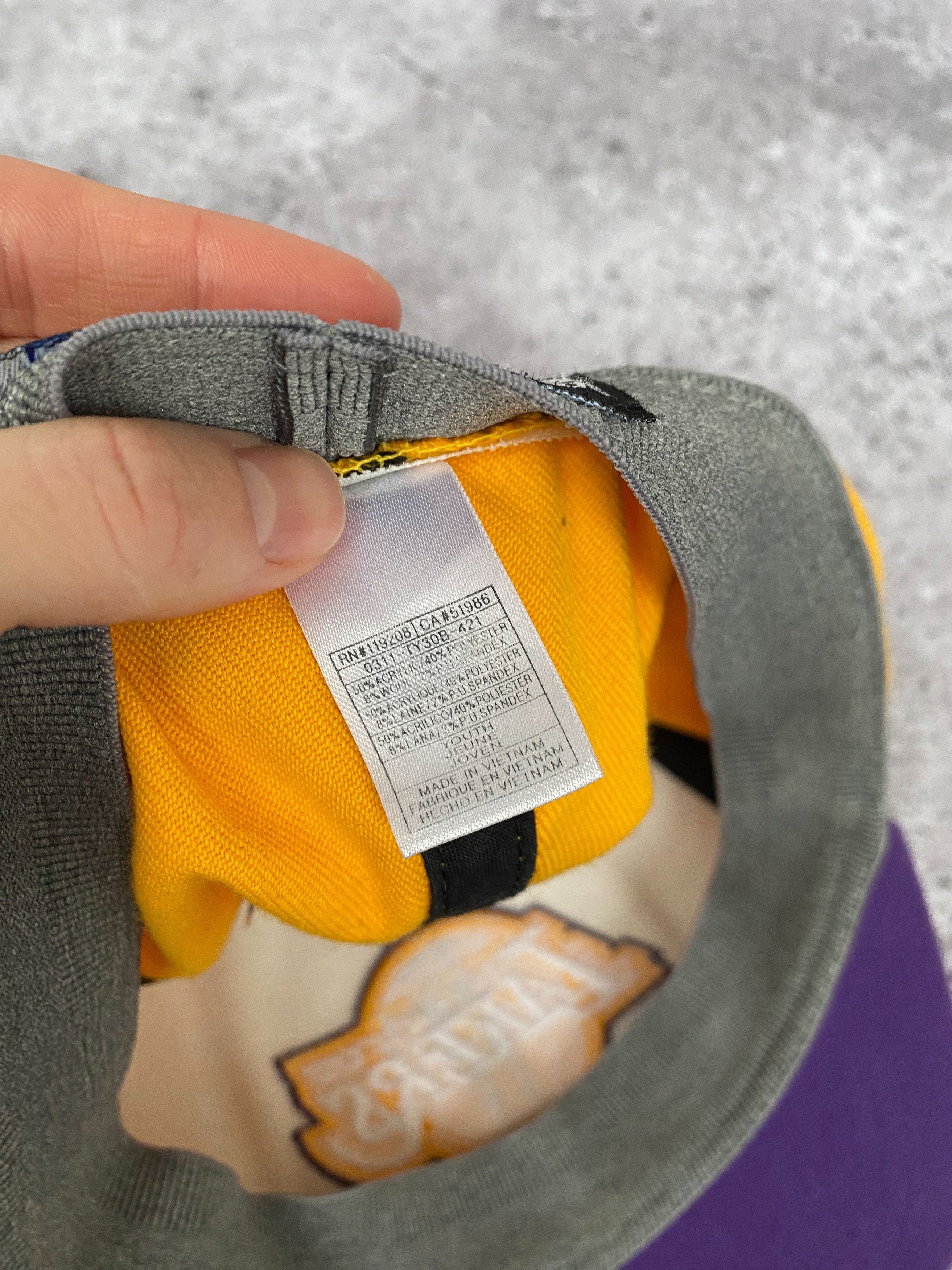 Adidas Adidas L.A. Lakers Cap Size ONE SIZE - 7 Thumbnail
