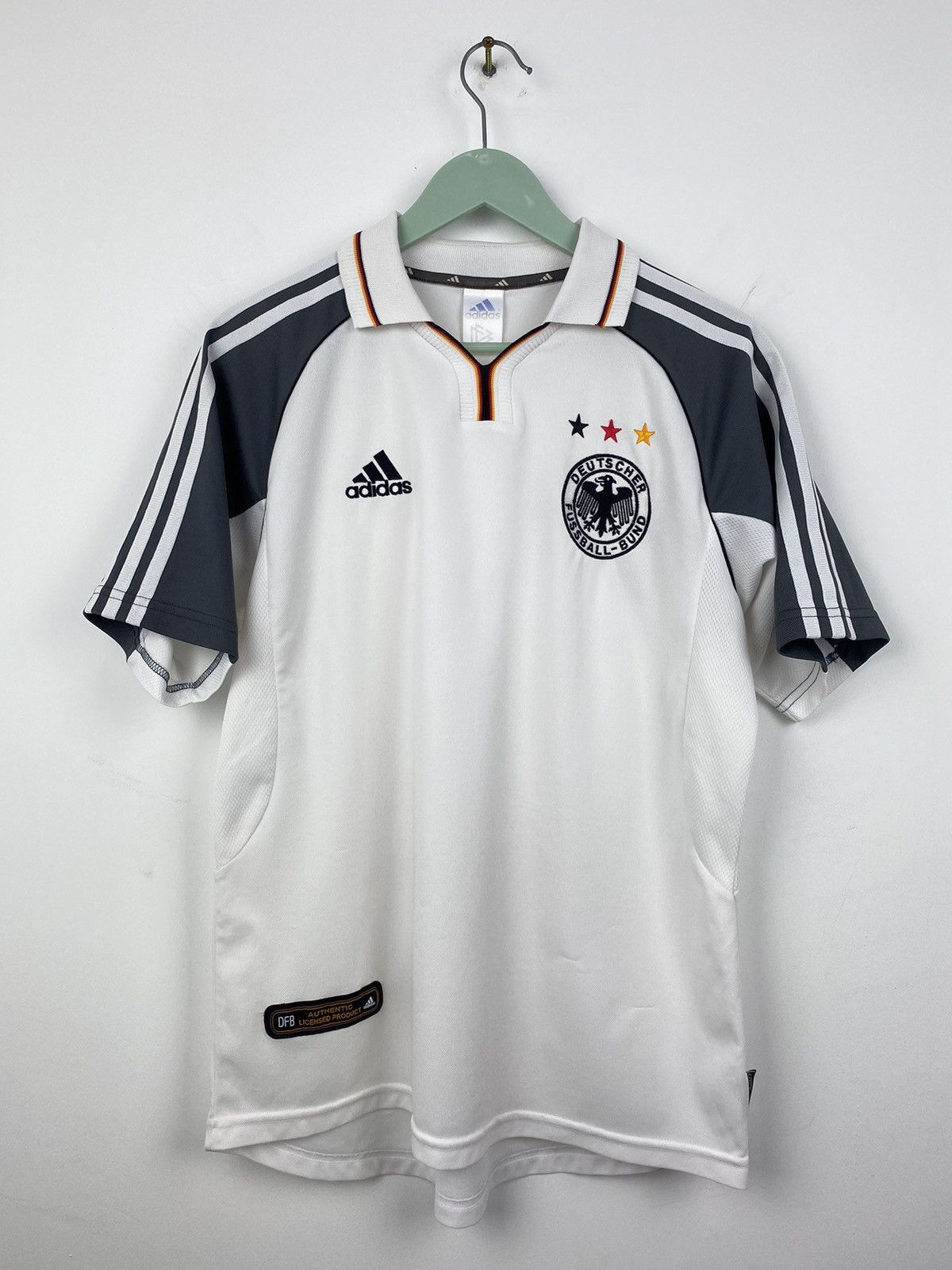 Germany National Team 2000-2002 Home Jersey Italy France