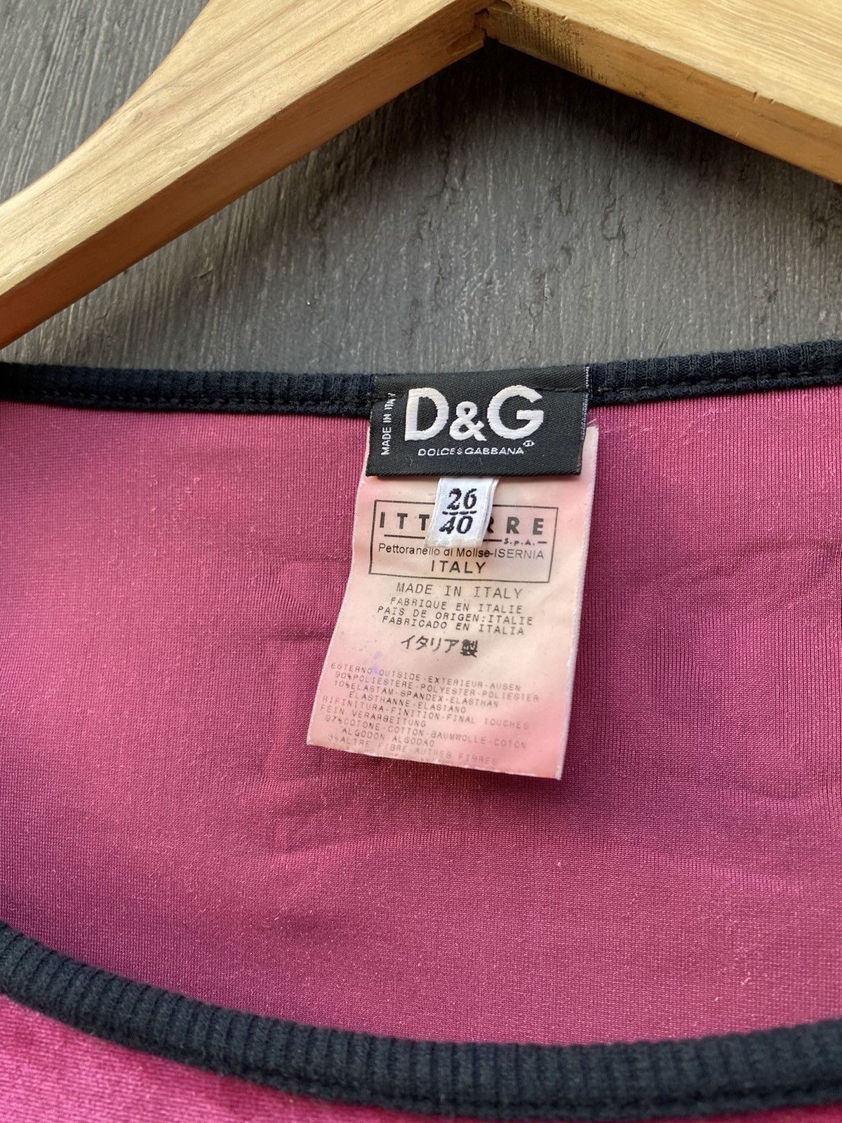 Dolce & Gabbana × Vintage Dolce Gabbana Vintage freestyler 83 longsleeve size 26/40 Size S / US 4 / IT 40 - 3 Thumbnail