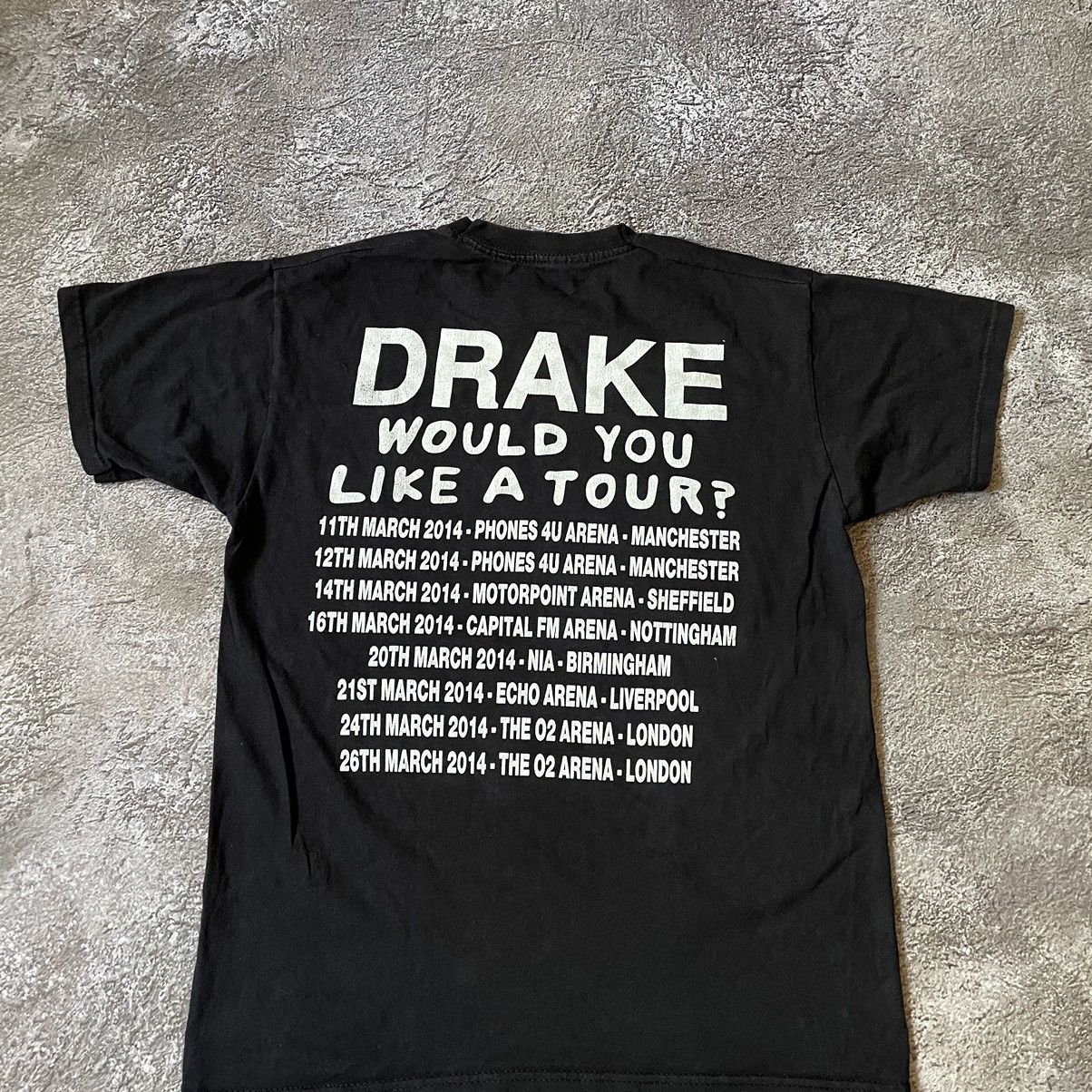 Band Tees Vintage Y2K Drake Face Would You Like A Tour Horror Tee Size US M / EU 48-50 / 2 - 7 Thumbnail