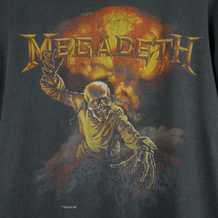 Vintage 1987 Megadeth t-shirt | Grailed