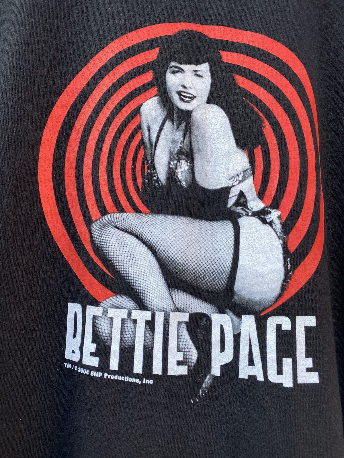 Vintage Bettie Page Vintage t shirt size Xl Size US XL / EU 56 / 4 - 3 Thumbnail