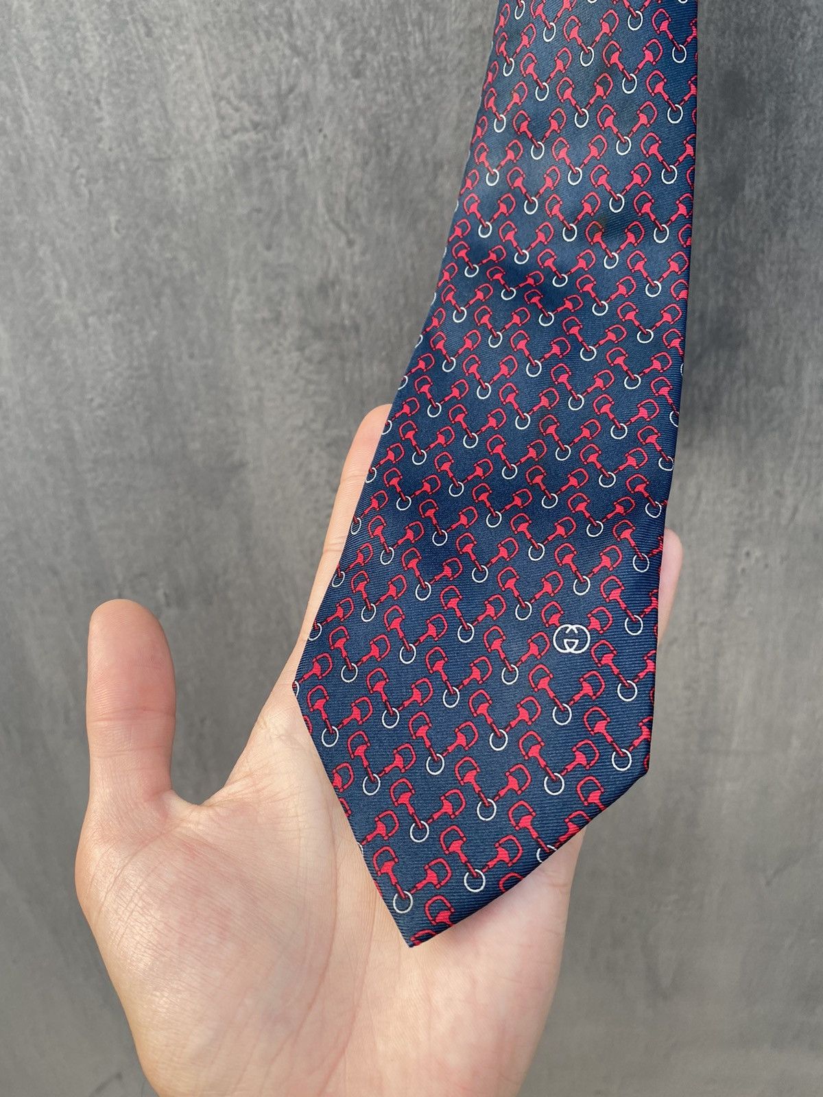 Gucci Gucci vintage tie Rare silk made in italy Size ONE SIZE - 4 Thumbnail